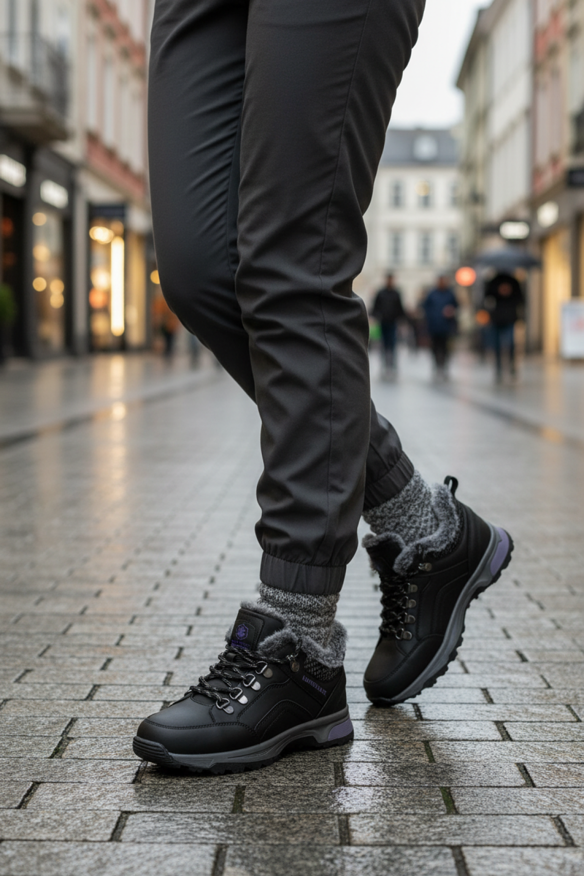 DEBORA LW 5PR Siyah Kadın Outdoor - Görsel 3