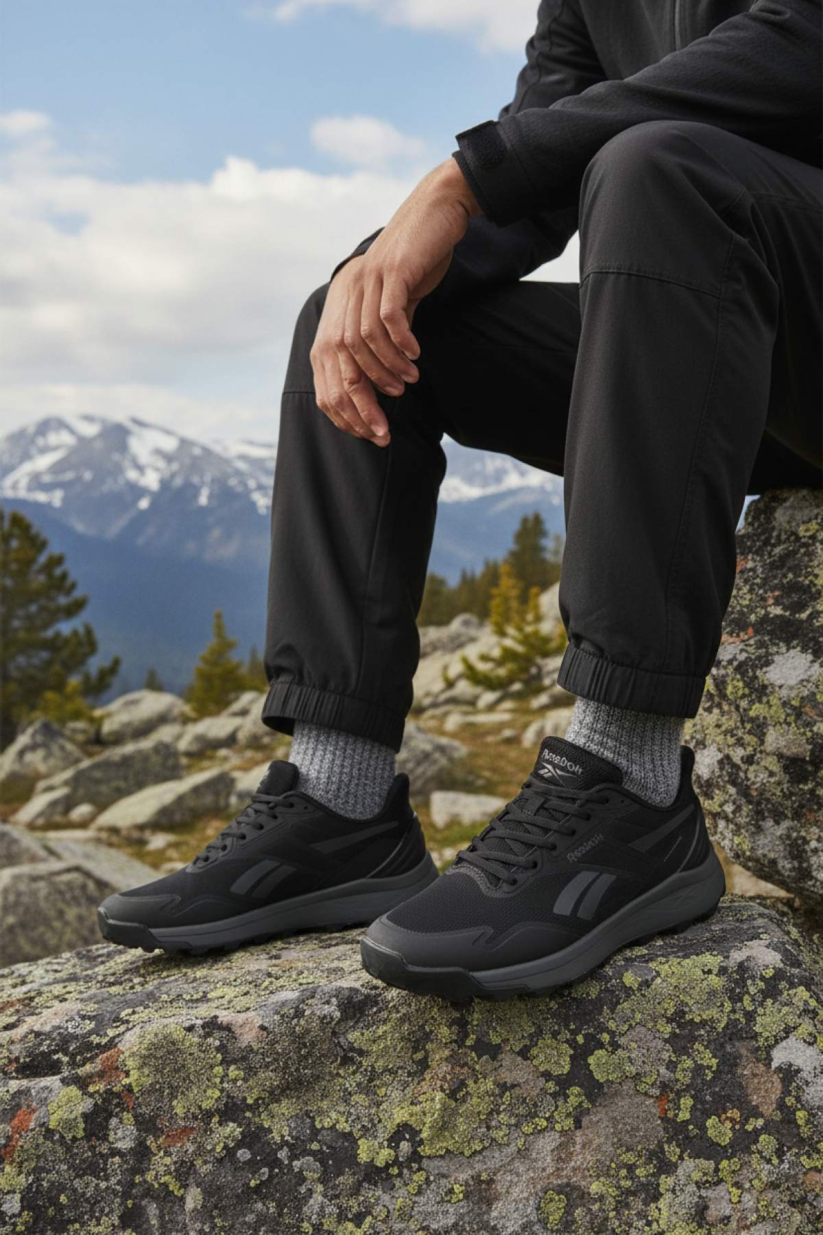 TORCH TRAIL Siyah Erkek Outdoor - Görsel 3