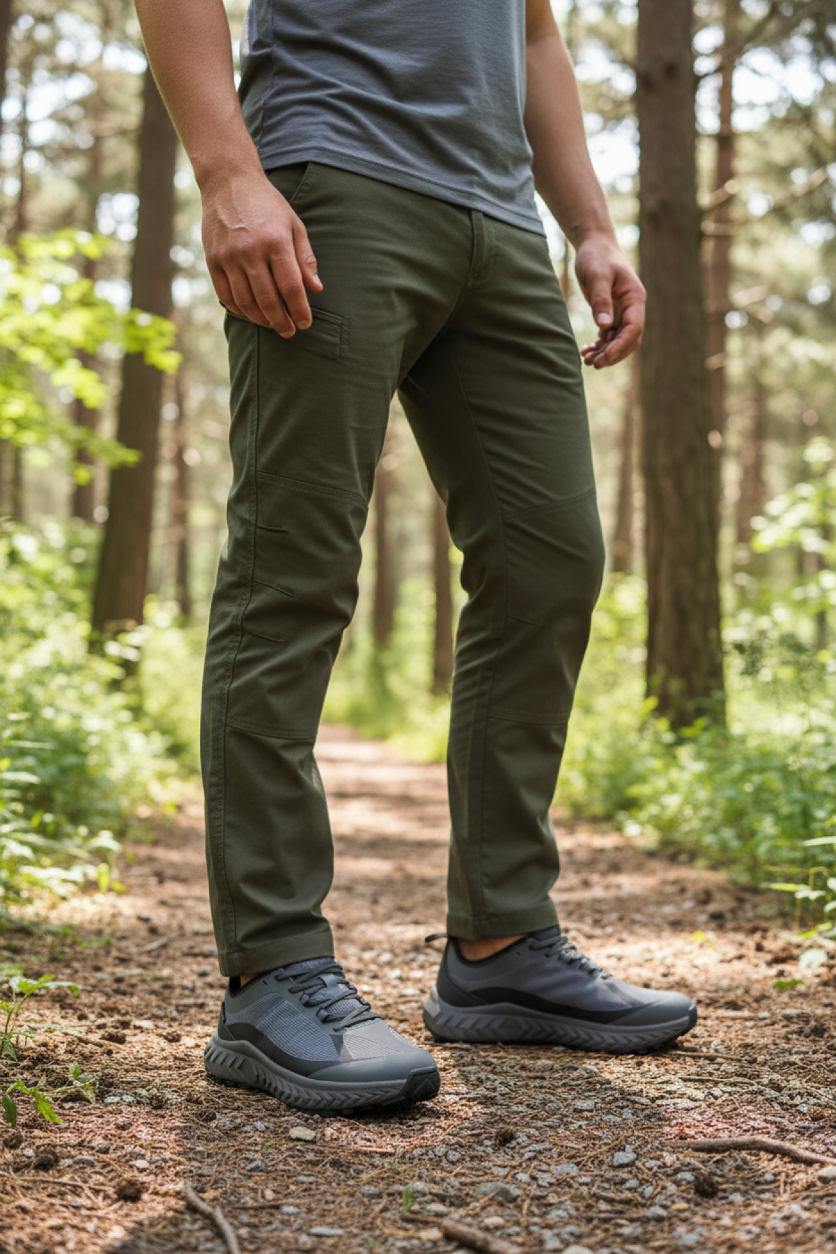 KWON 4PR GRI Erkek Outdoor - Görsel 3