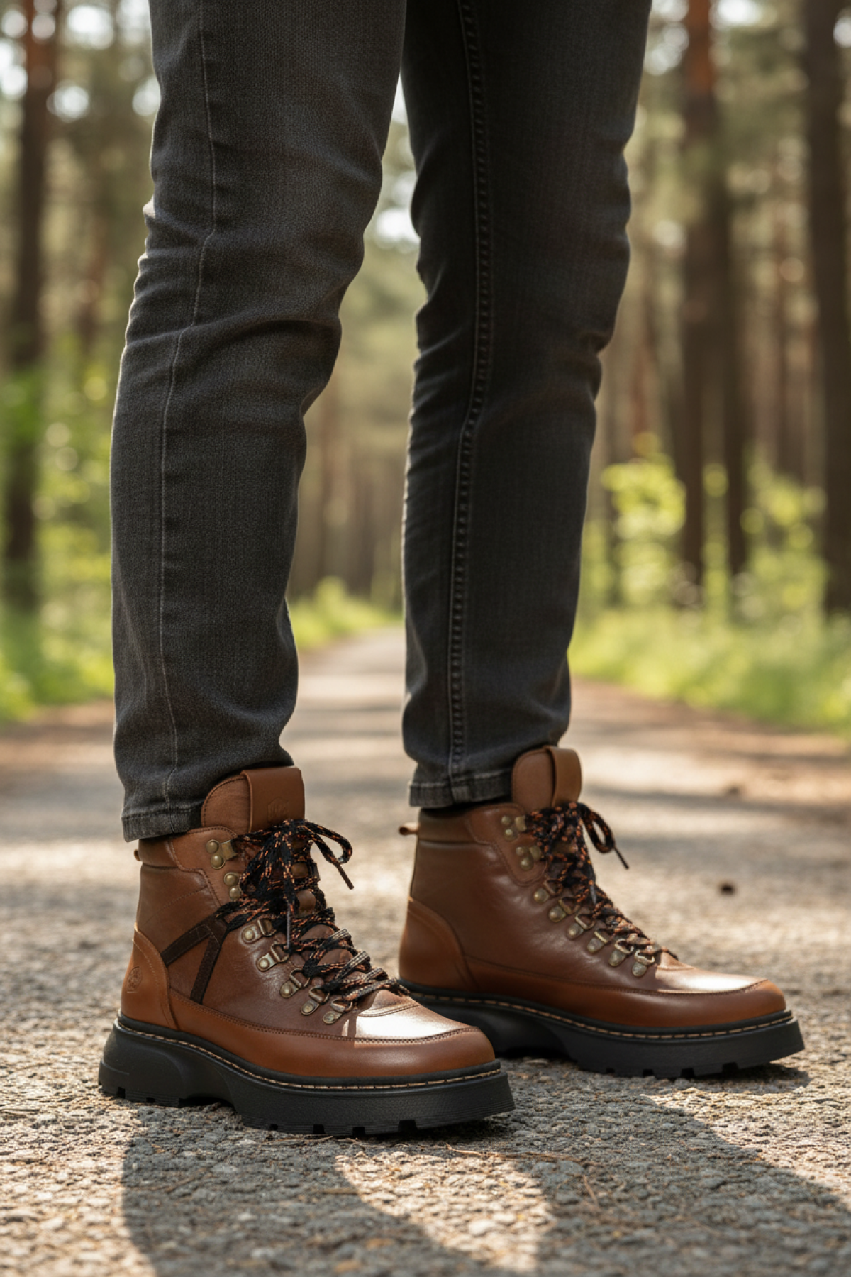 BELENENSES 4PR Kahverengi Erkek Worker Bot - Görsel 3