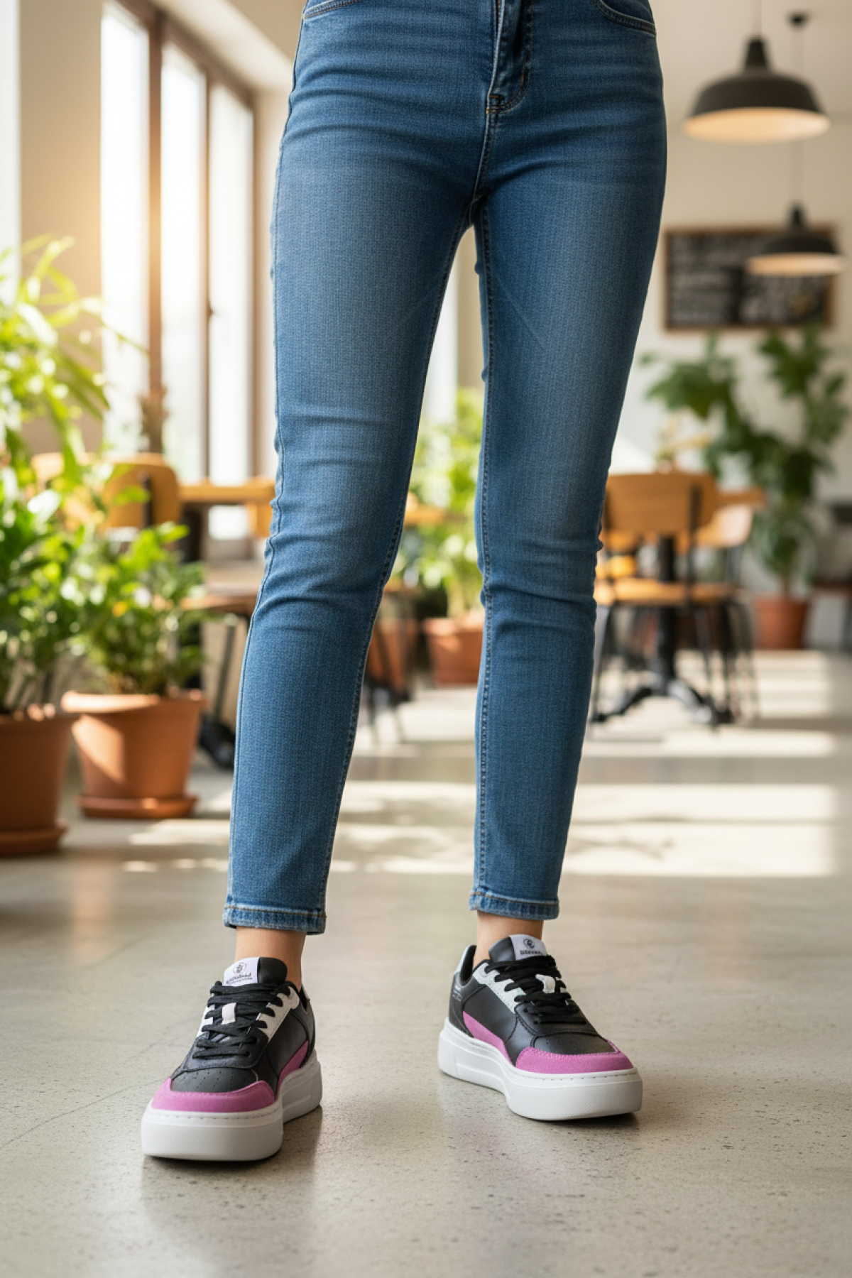 MISS 5FX Siyah Kadın Sneaker - Görsel 3