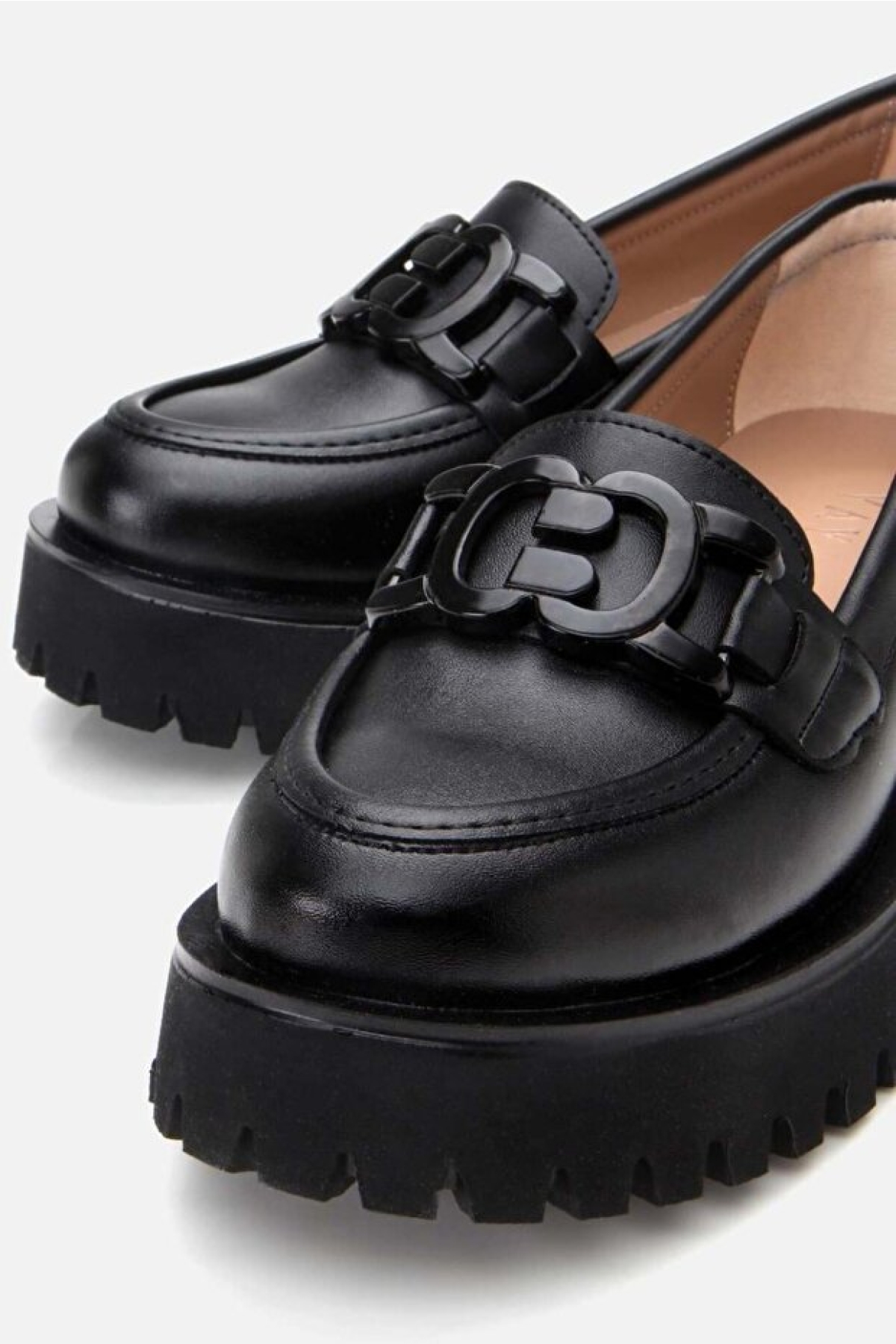 572454 Kadın Tokalı Günlük Loafer Ayakkabı - Görsel 4