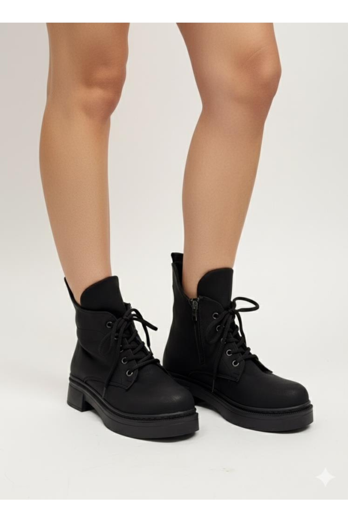 209135 Kadın Fermuarlı Günlük Bot - Görsel 2