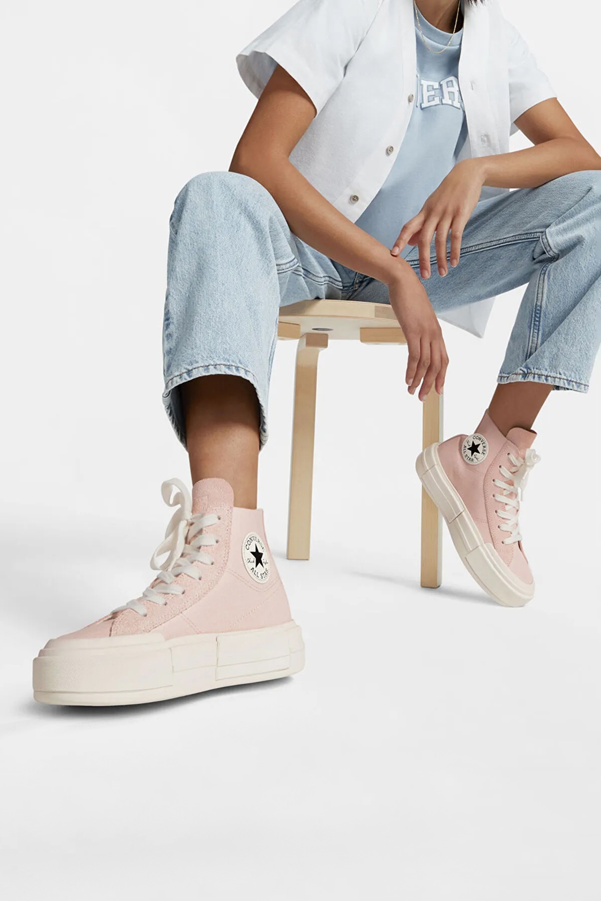 CTAS CRUISE Unisex Pembe / Beyaz Sneaker - Görsel 6