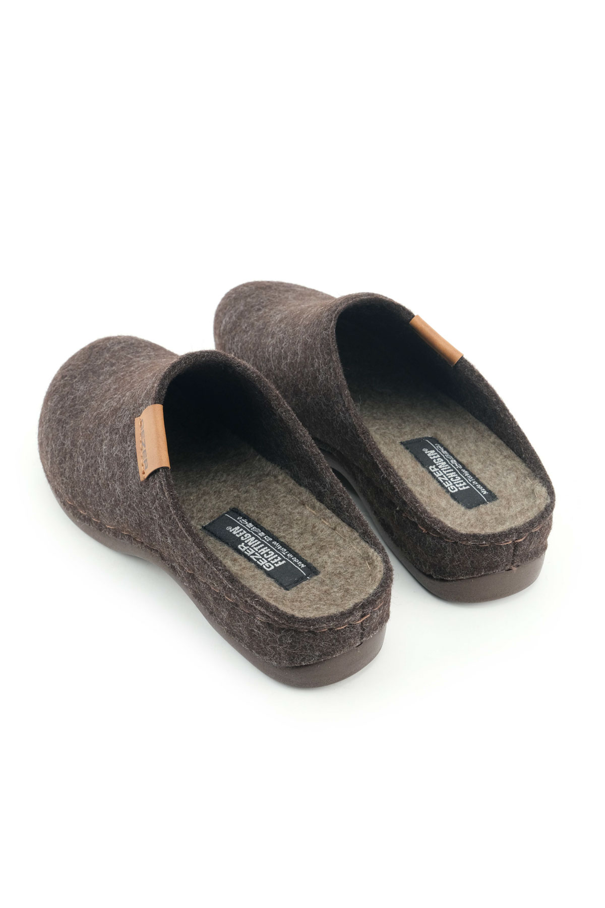 Feichtingen Kadın Kışlık Keçe Rahat Taban Ev Bahçe Terlik - Görsel 6