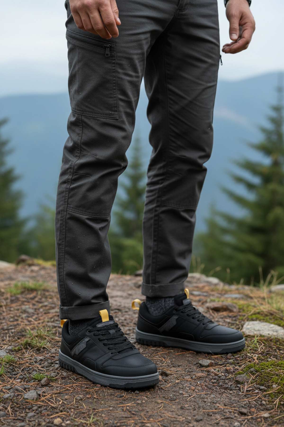 VERNALE 4PR Siyah Erkek Outdoor - Görsel 3