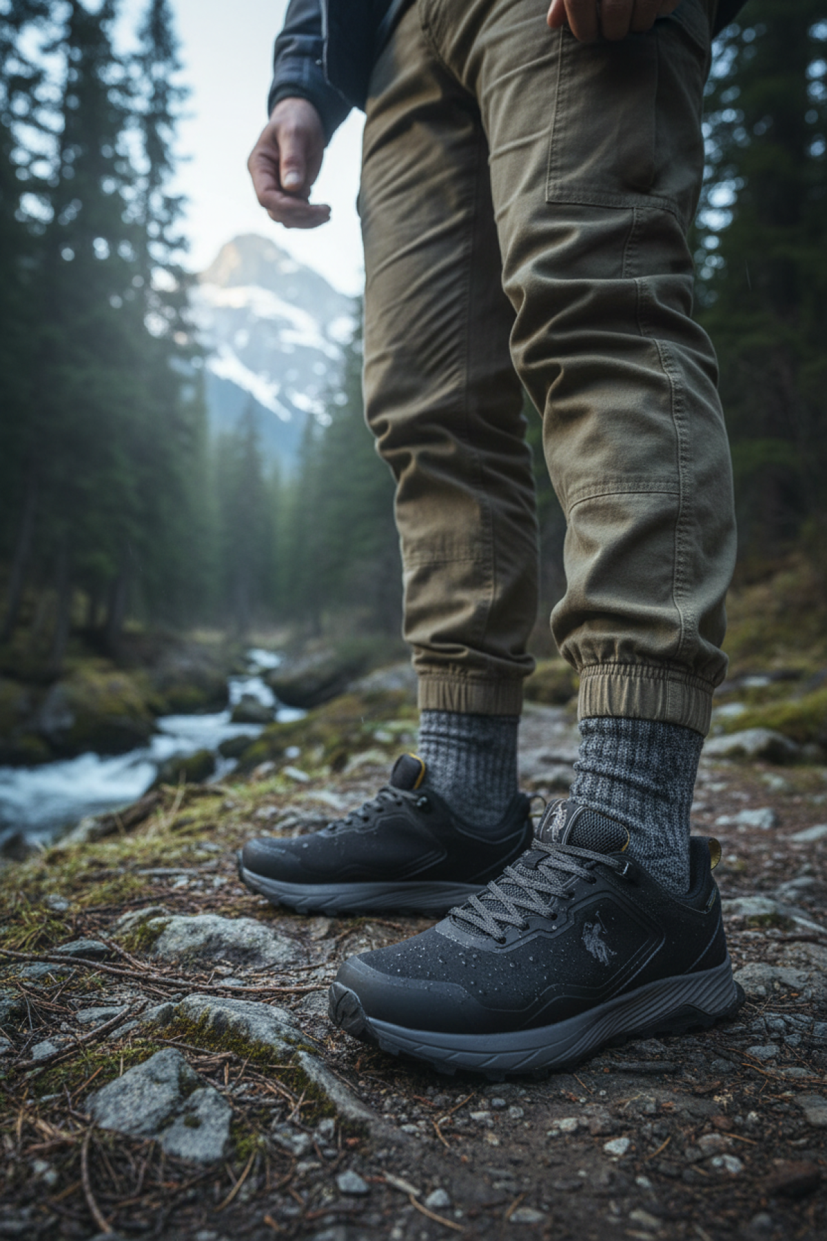 KIAN 4PR Siyah Erkek Outdoor - Görsel 3