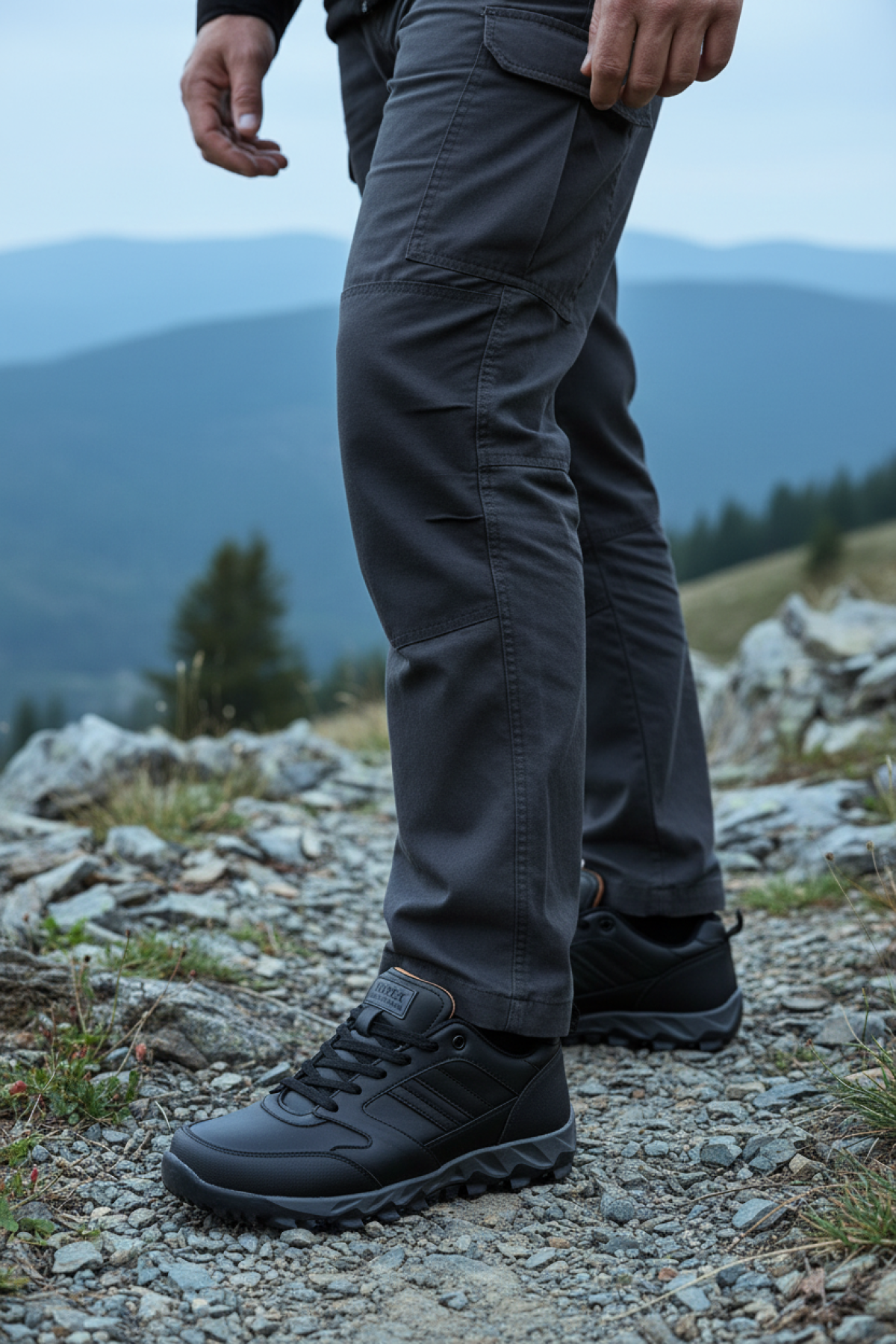 LUIS PU 4PR Siyah Erkek Outdoor - Görsel 3