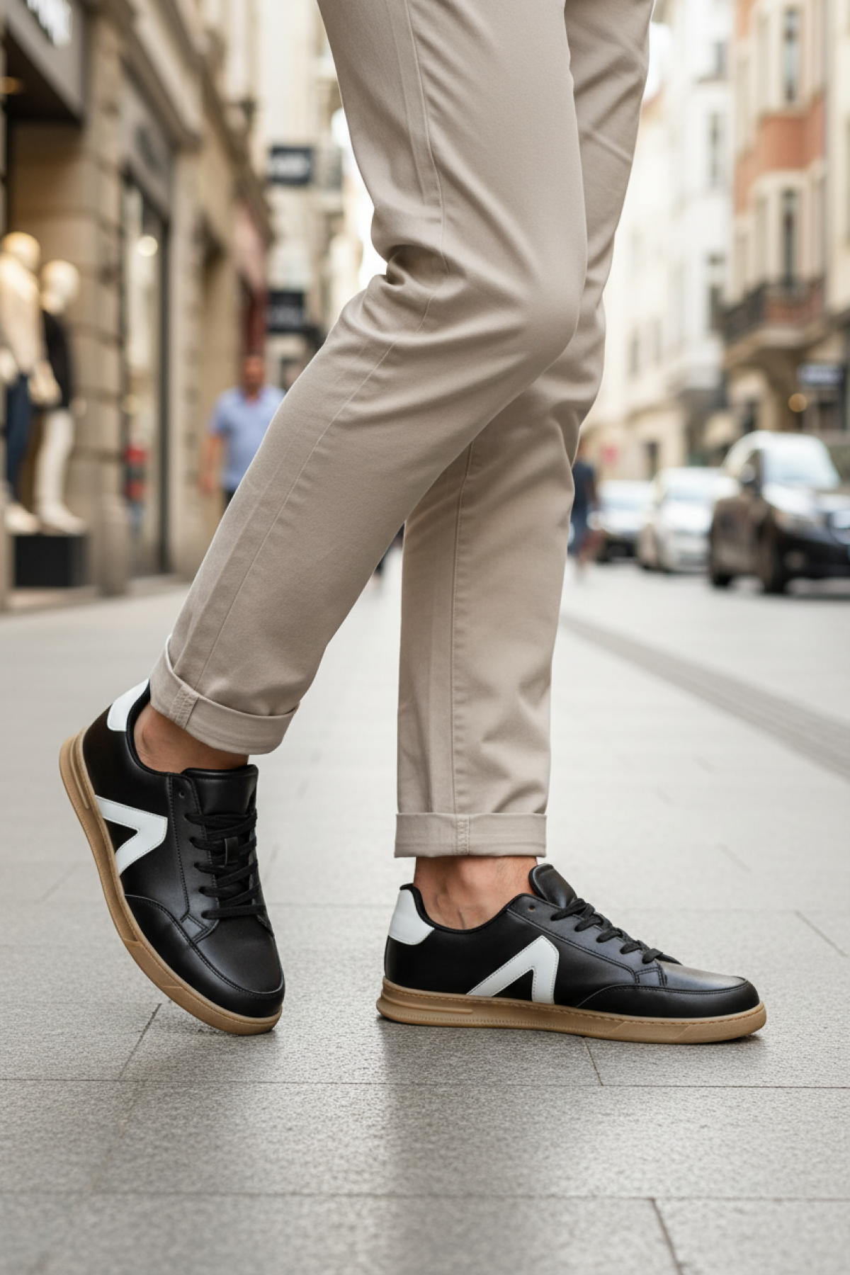 SERIK 5PR Siyah Erkek Sneaker - Görsel 3