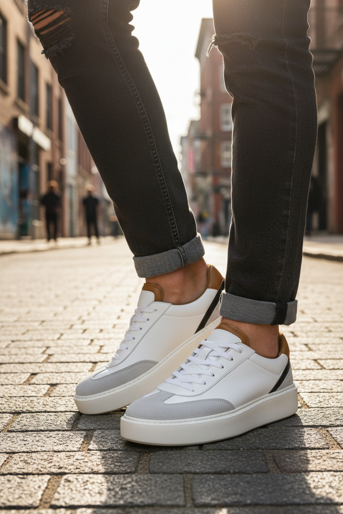 BOLVADIN 5PR Beyaz Erkek Sneaker - Görsel 3