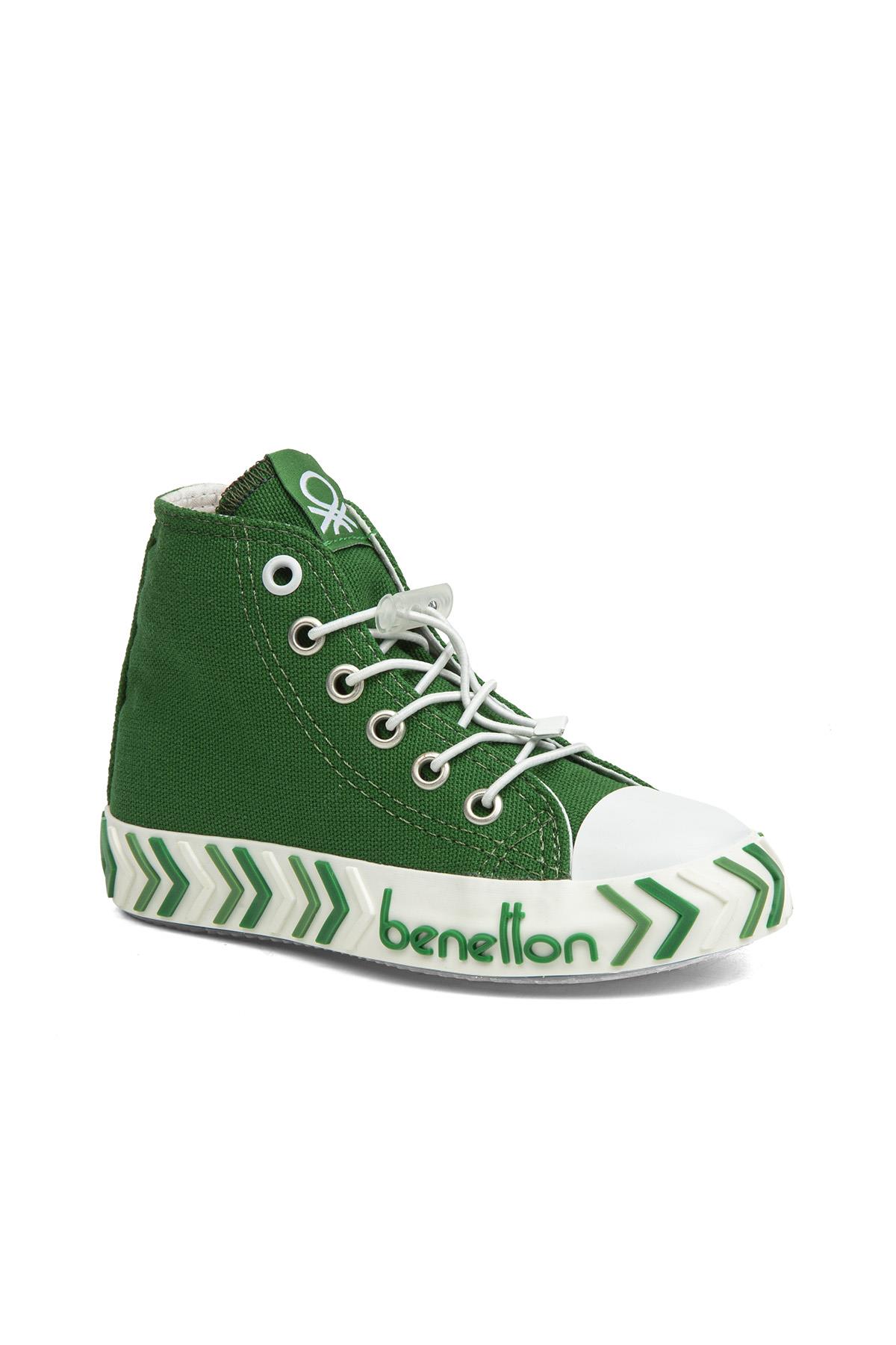 ® | BN-30645 - 3394 Yeşil - Çocuk Spor Ayakkabı - Görsel 3