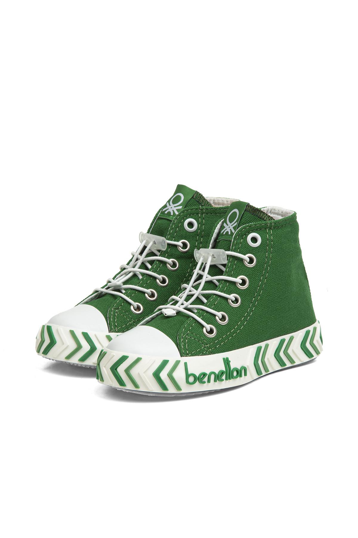 ® | BN-30645 - 3394 Yeşil - Çocuk Spor Ayakkabı - Görsel 5