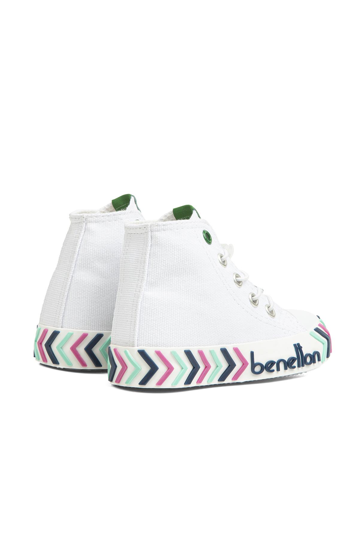 Benetton Beyaz Benetton Bn BN-30644 3394 Çocuk Spor Ayakkabı