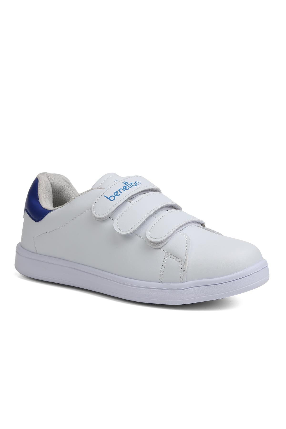 ® | BN-30447 - 3542 Beyaz Mavi - Kadın Spor Ayakkabı - Görsel 3