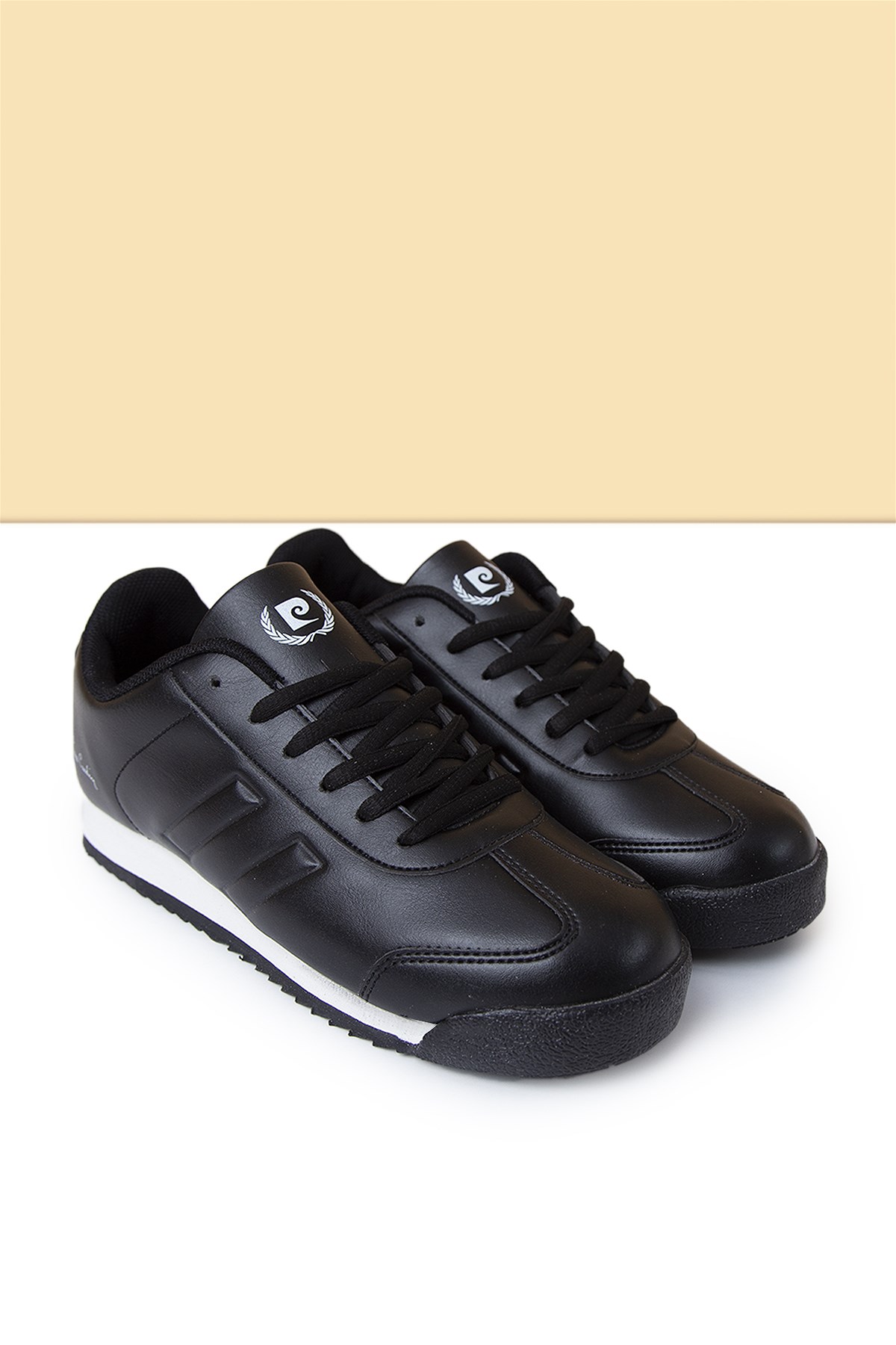 ® | PC-30488 - 3319 Siyah Beyaz - Kadın Spor Ayakkabı - Görsel 2