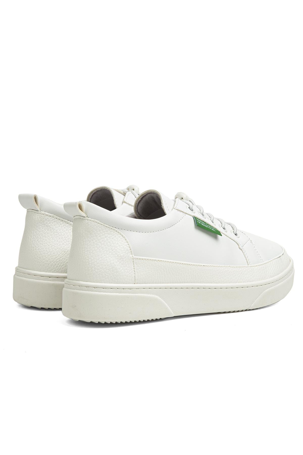 ® | BN-30366 - 3441 Beyaz - Kadın Günlük Ayakkabı - Görsel 4