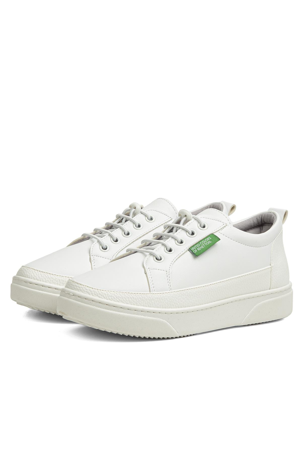 ® | BN-30366 - 3441 Beyaz - Kadın Günlük Ayakkabı - Görsel 5