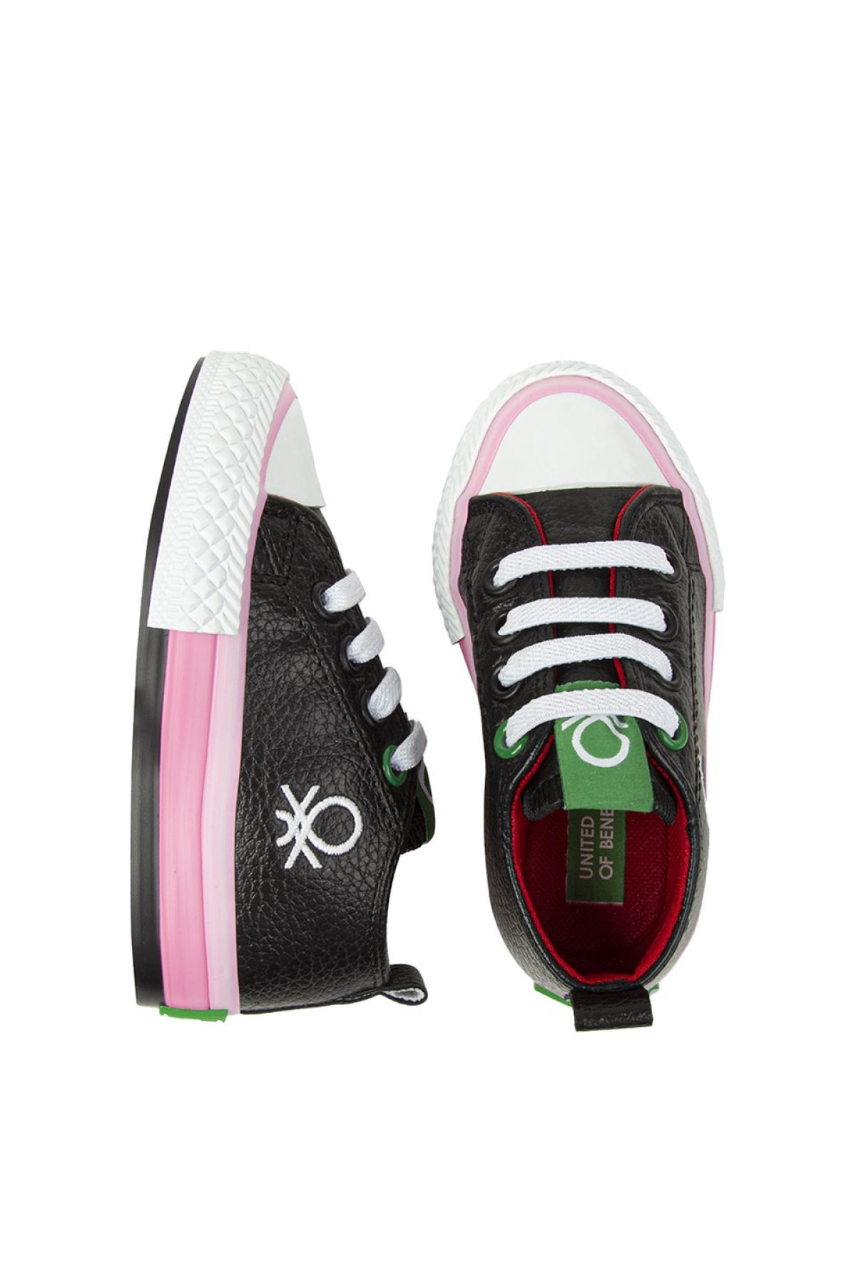 ® | BN-30444 - 3394 Siyah - Çocuk Spor Ayakkabı - Görsel 6