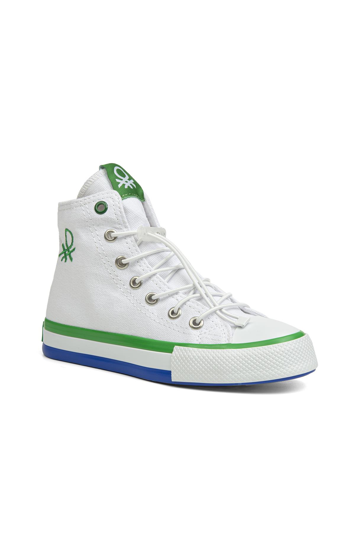 Benetton Beyaz Benetton Bn BN-30193 3394 Çocuk Spor Ayakkabı