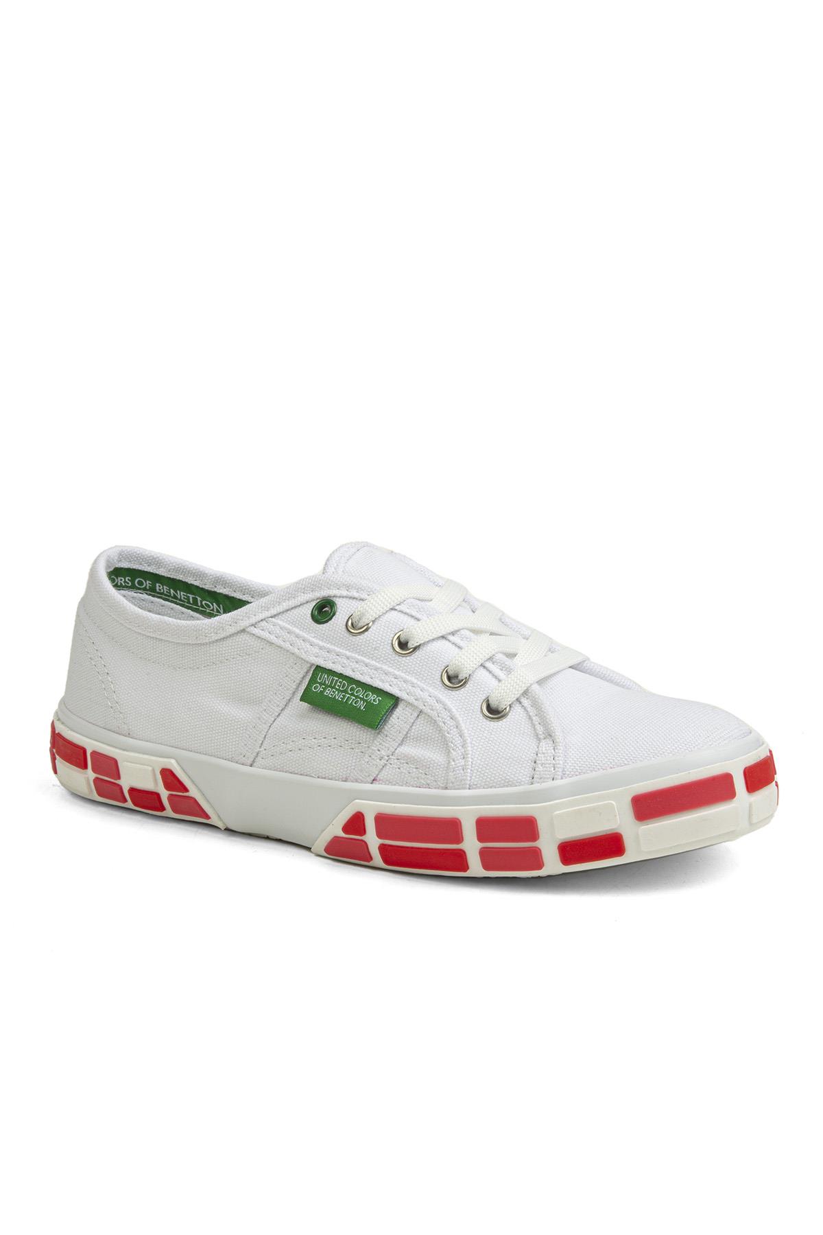 ® | BN-30691-3114 Beyaz Kirmizi - Kadın Spor Ayakkabı - Görsel 3