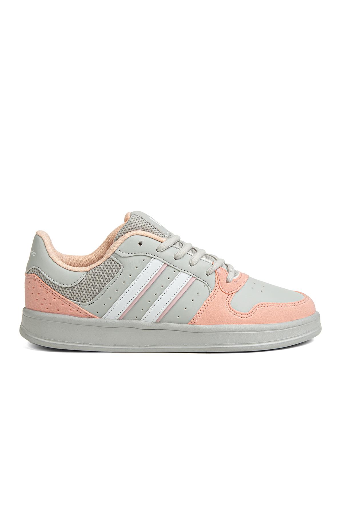 ® | PC-31298-3319 Gri Pembe - Kadın Spor Ayakkabı - Görsel 2