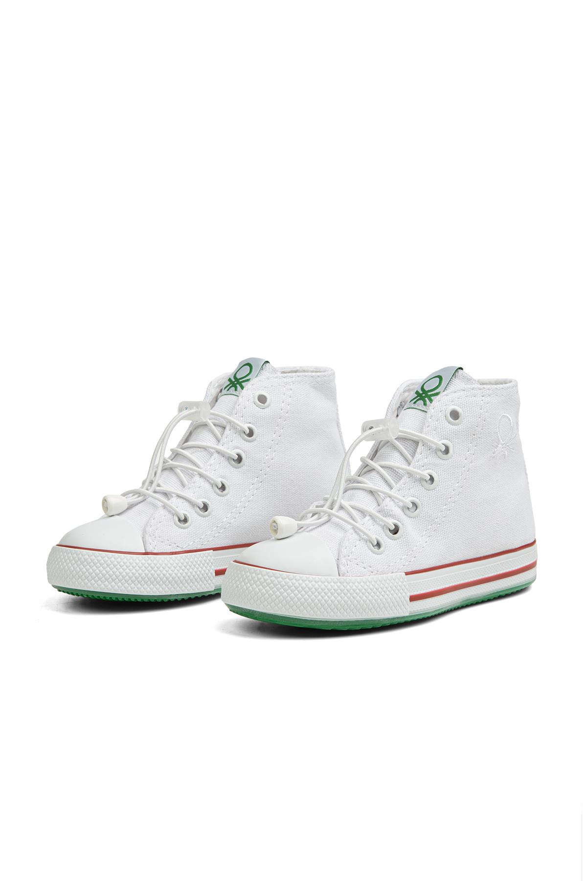 ® | BN-30817- 3394 Beyaz - Çocuk Spor Ayakkabı - Görsel 5