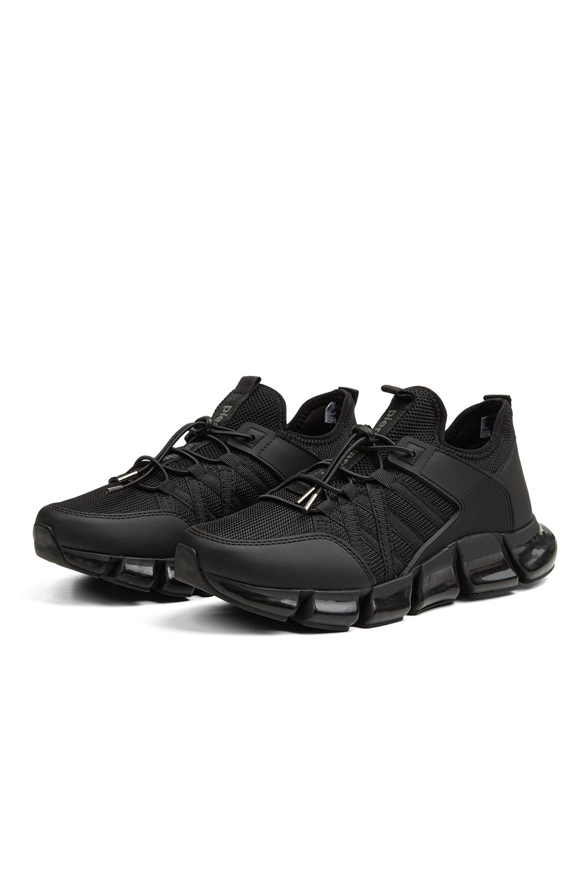 ® | PC-31364 - 3385 Siyah - Erkek Spor Ayakkabı - Görsel 5