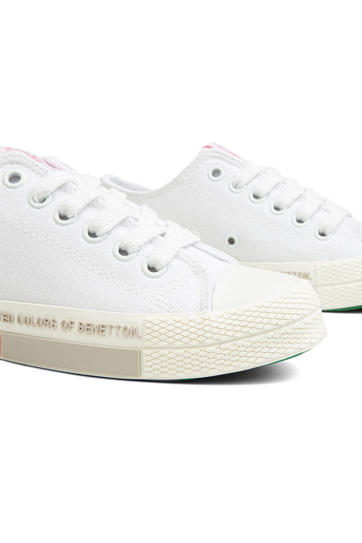 ® | BN-70017 - 3374 Beyaz Pudra - Kadın Spor Ayakkabı - Görsel 5