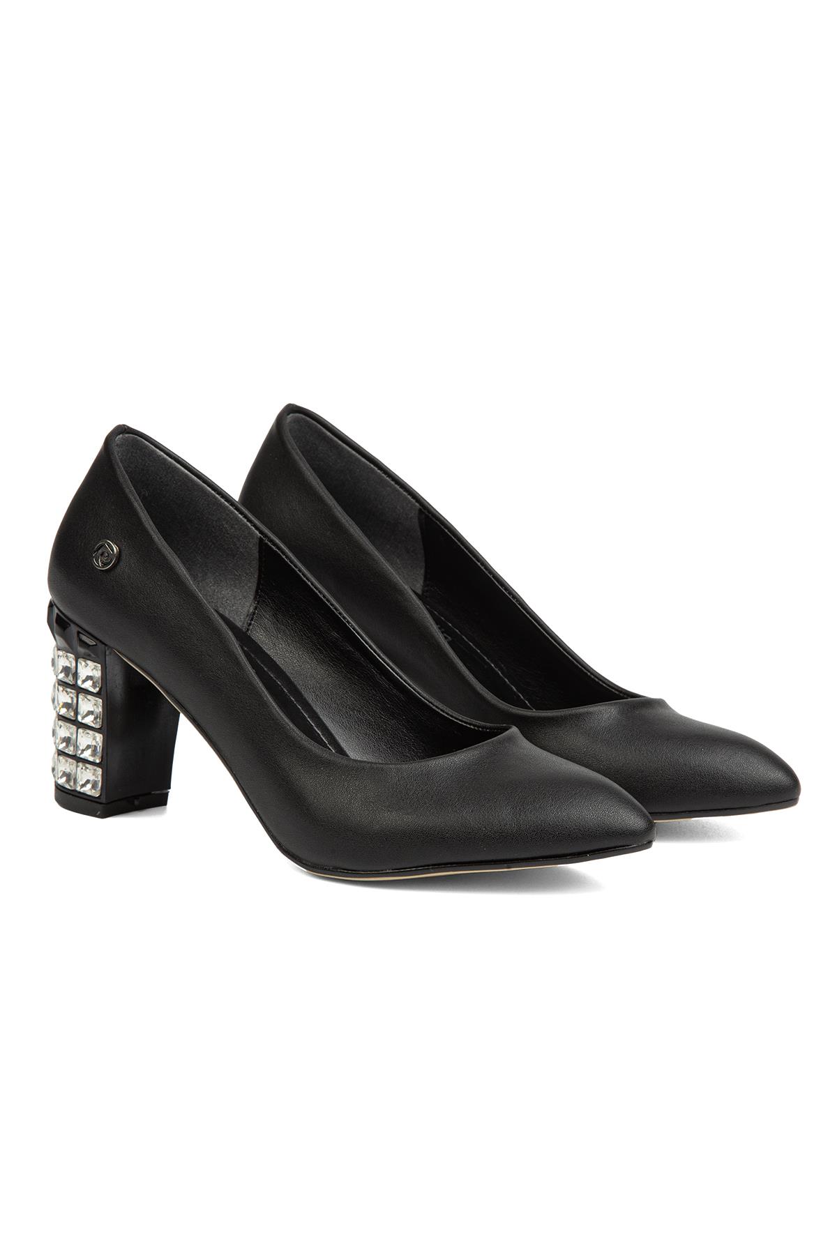 Pierre Cardin Siyah Pierre Cardin Pc 3478 PC-51201 Kadın Topuklu Ayakkabı