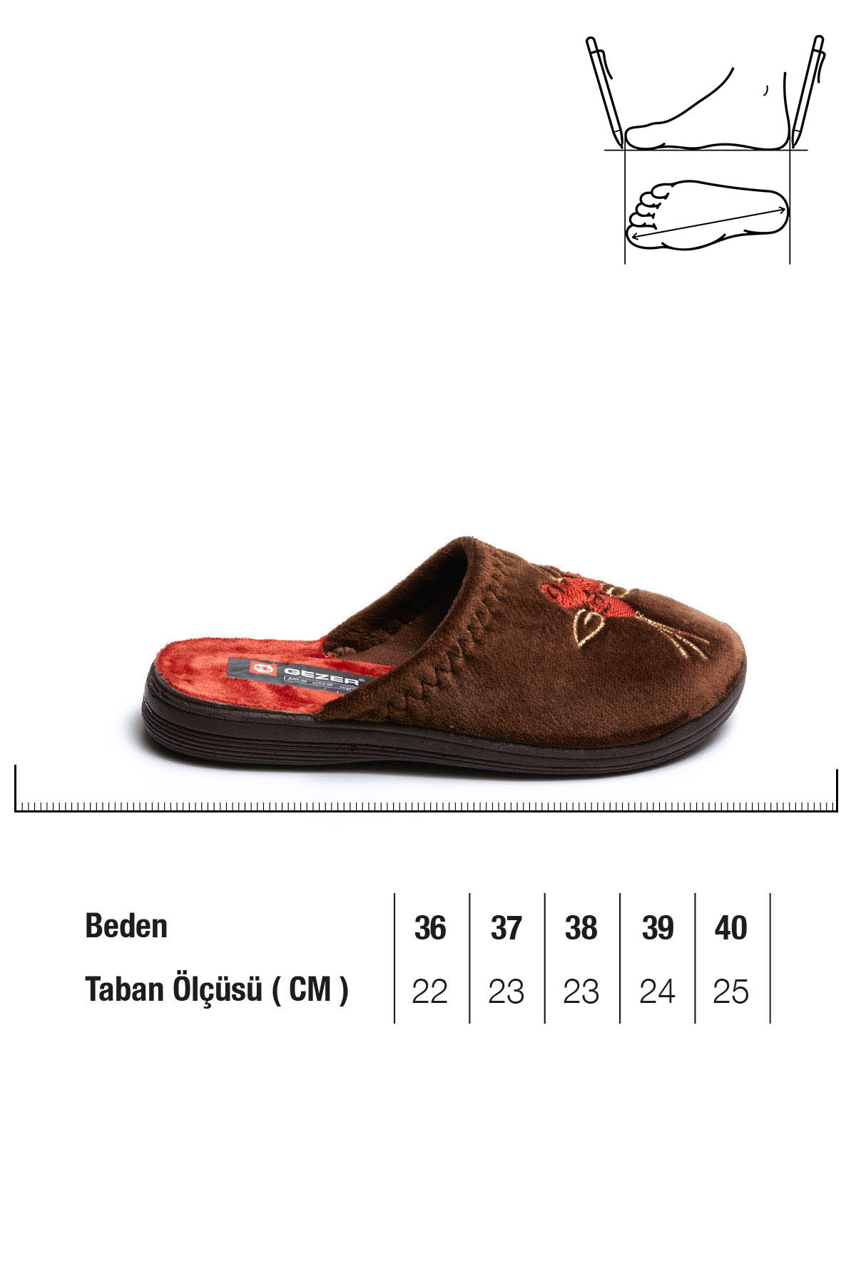 Kışlık Kadın Terlik - Görsel 3