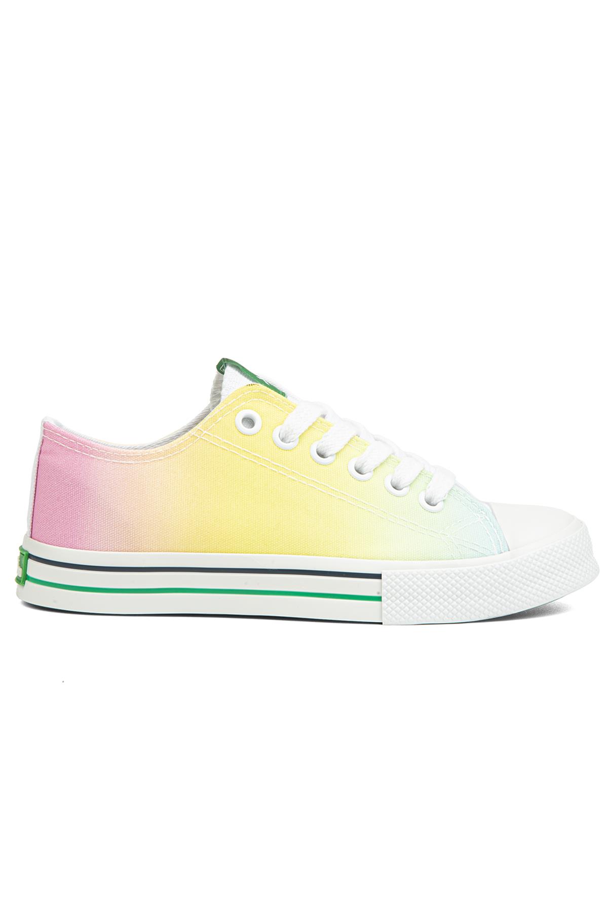 ® | BN-90178 - Sari - Kadın Spor Ayakkabı - Görsel 2