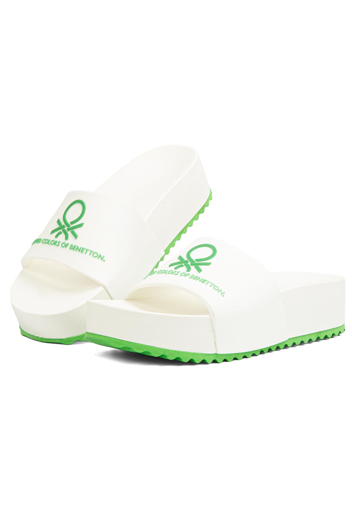 ® |BN-1211- 3489 Beyaz - Kadın terlik - Görsel 3