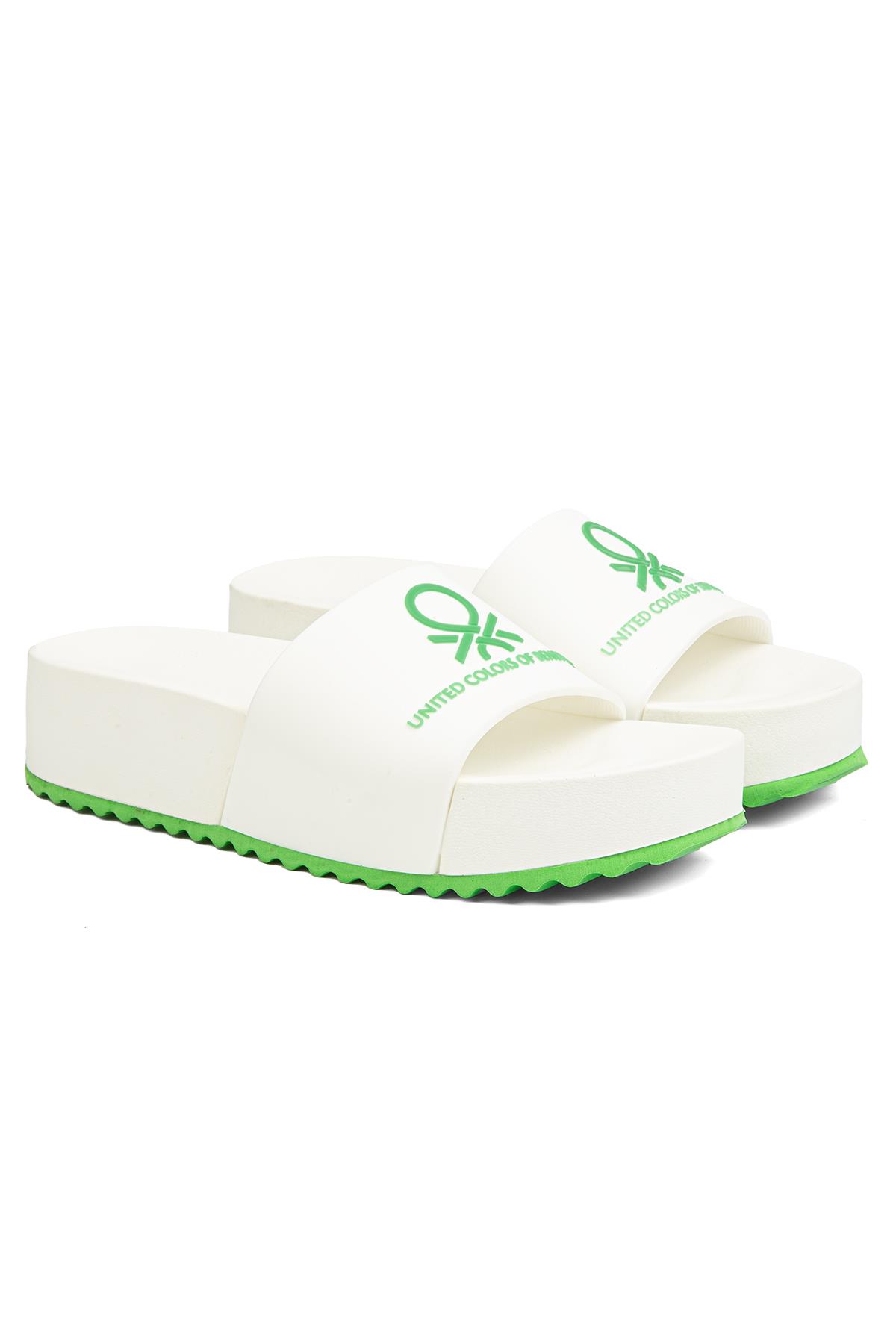 ® |BN-1211- 3489 Beyaz - Kadın terlik - Görsel 4