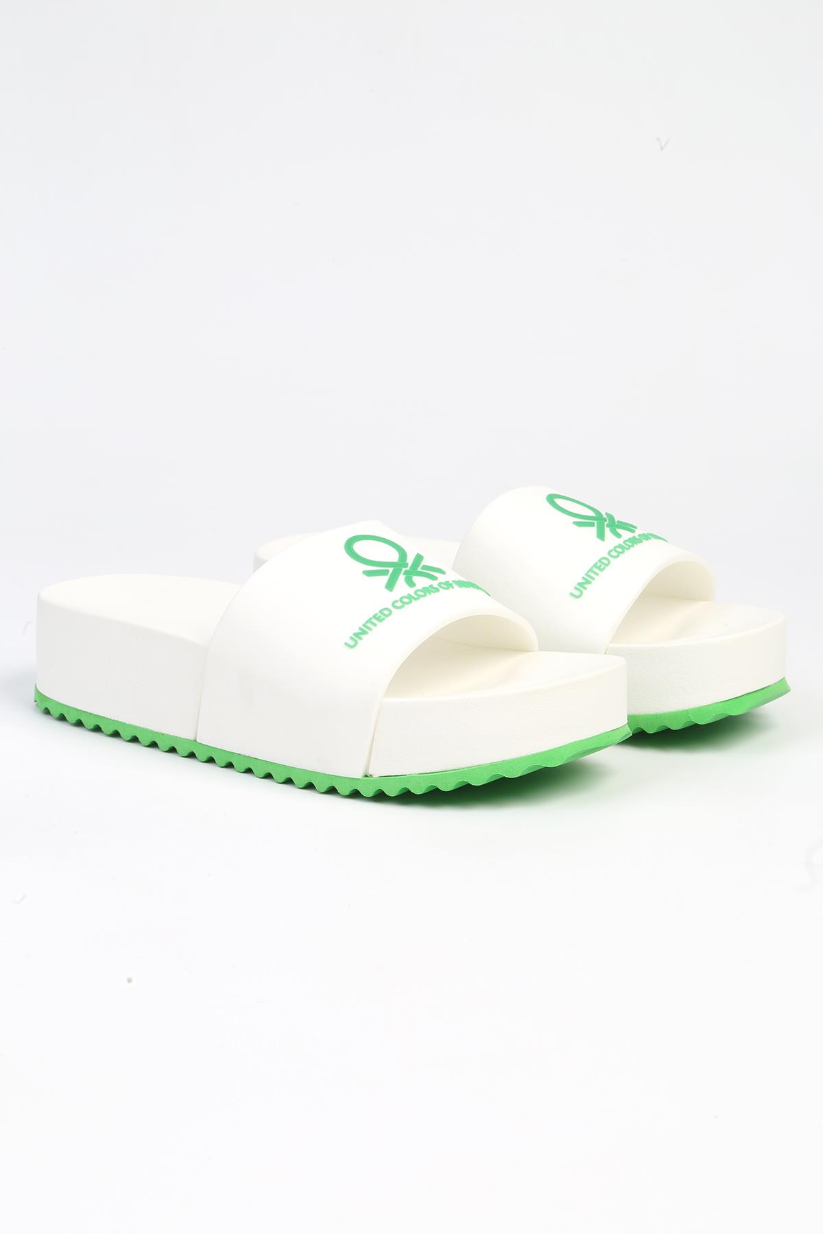 ® |BN-1211- 3489 Beyaz - Kadın terlik - Görsel 8