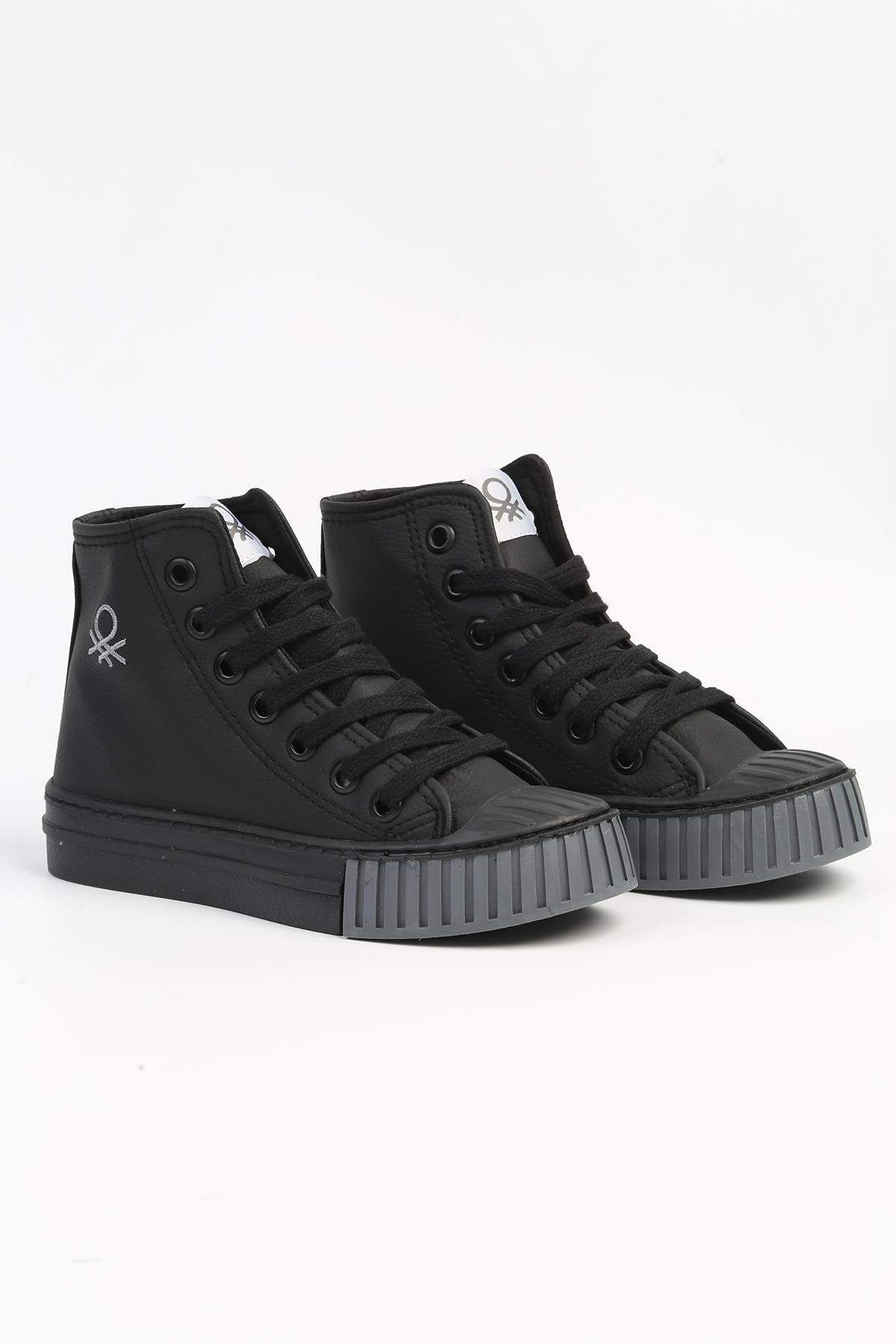 Benetton Siyah Benetton |bn BN-30560 3114 Çocuk SPor Ayakkabı