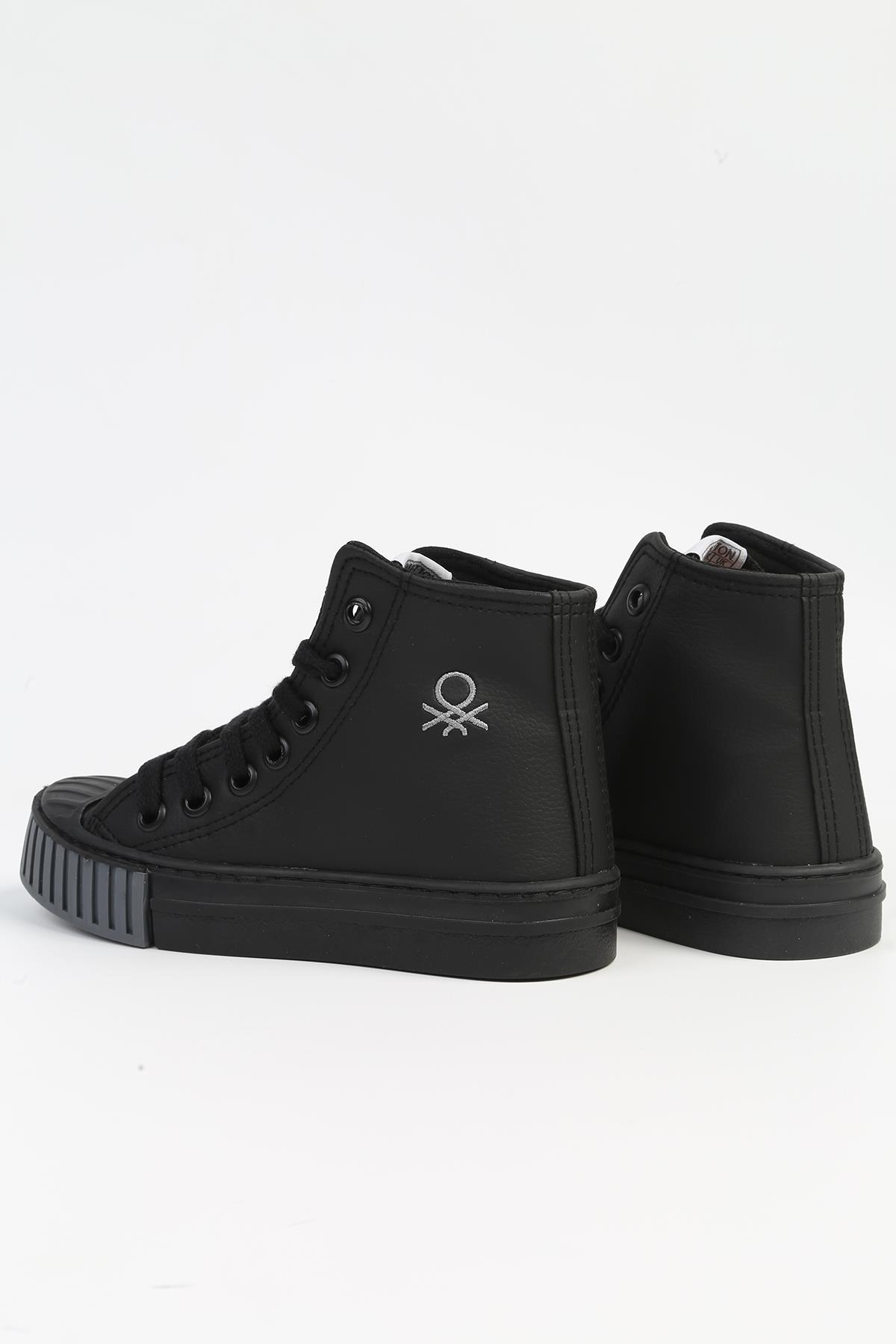 Benetton Siyah Benetton |bn BN-30560 3114 Çocuk SPor Ayakkabı