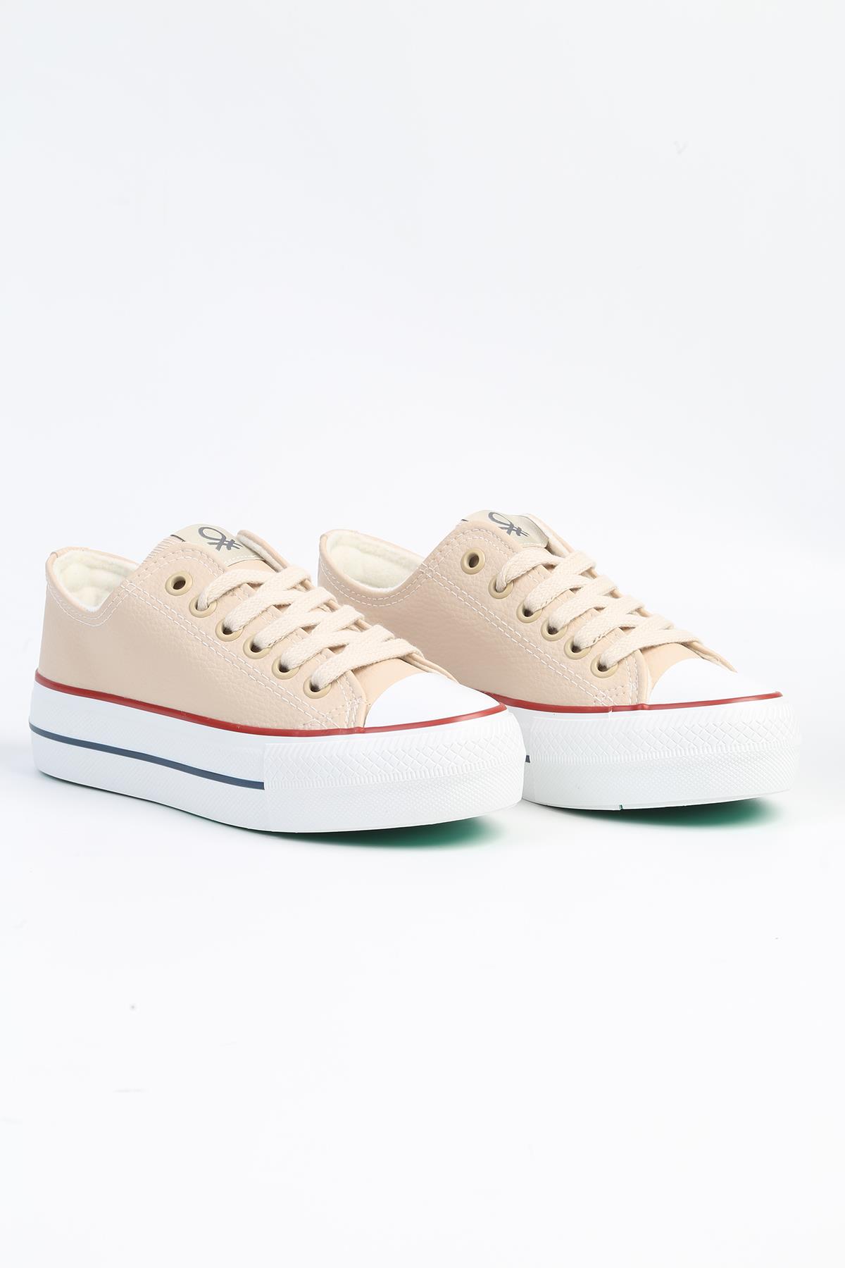 ® |BN-31122 - 3114 Bej - Kadın Spor Ayakkabı - Görsel 3