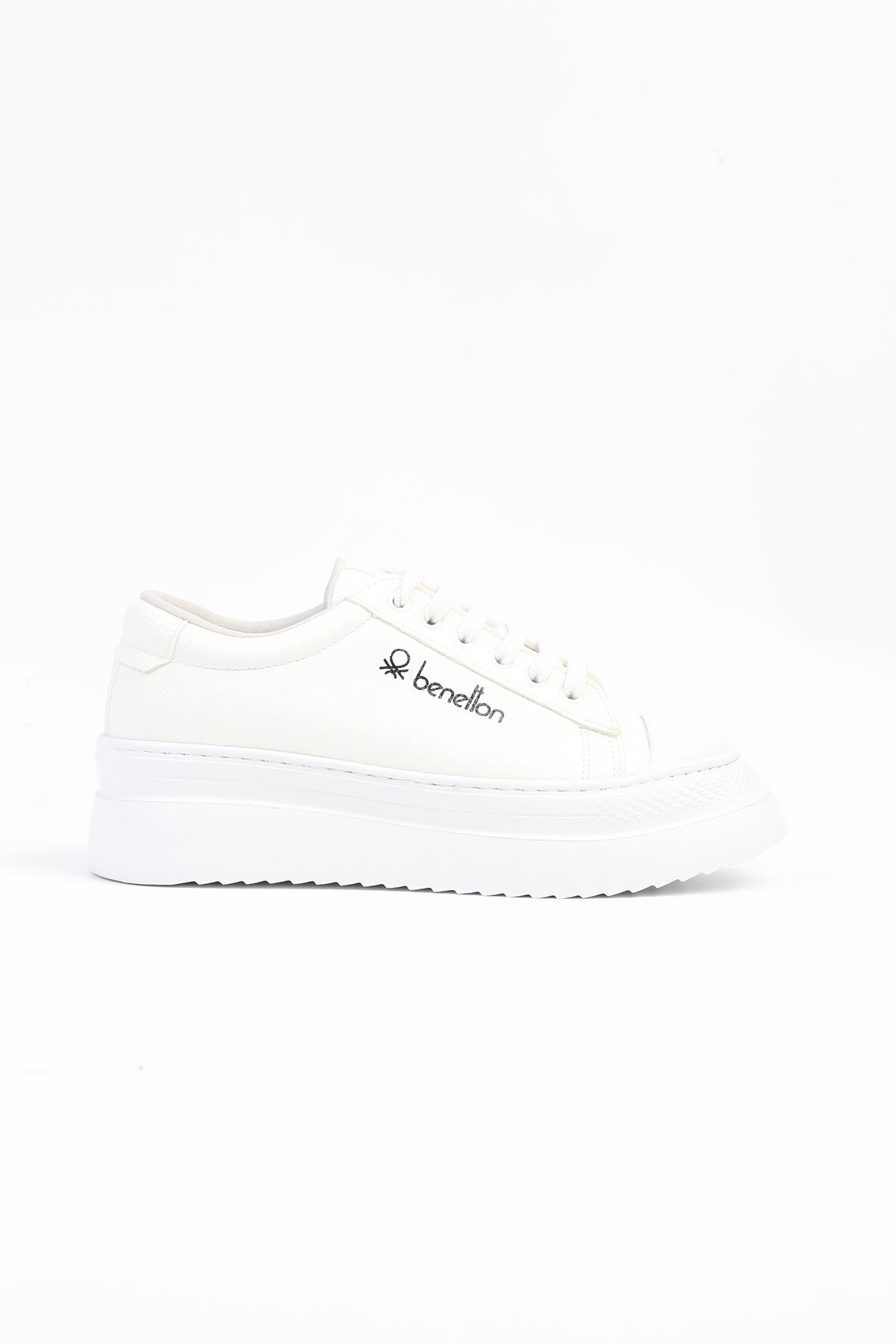 ® | BN-31056 - 3441 Beyaz - Kadın Spor Ayakkabı - Görsel 2