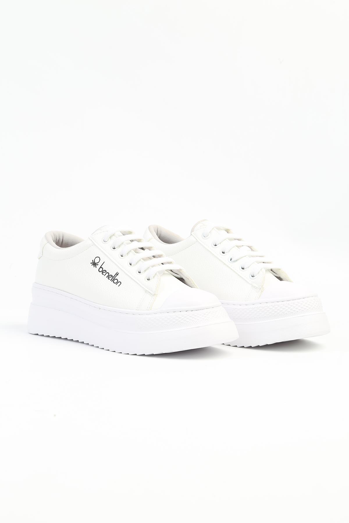 ® | BN-31056 - 3441 Beyaz - Kadın Spor Ayakkabı - Görsel 3