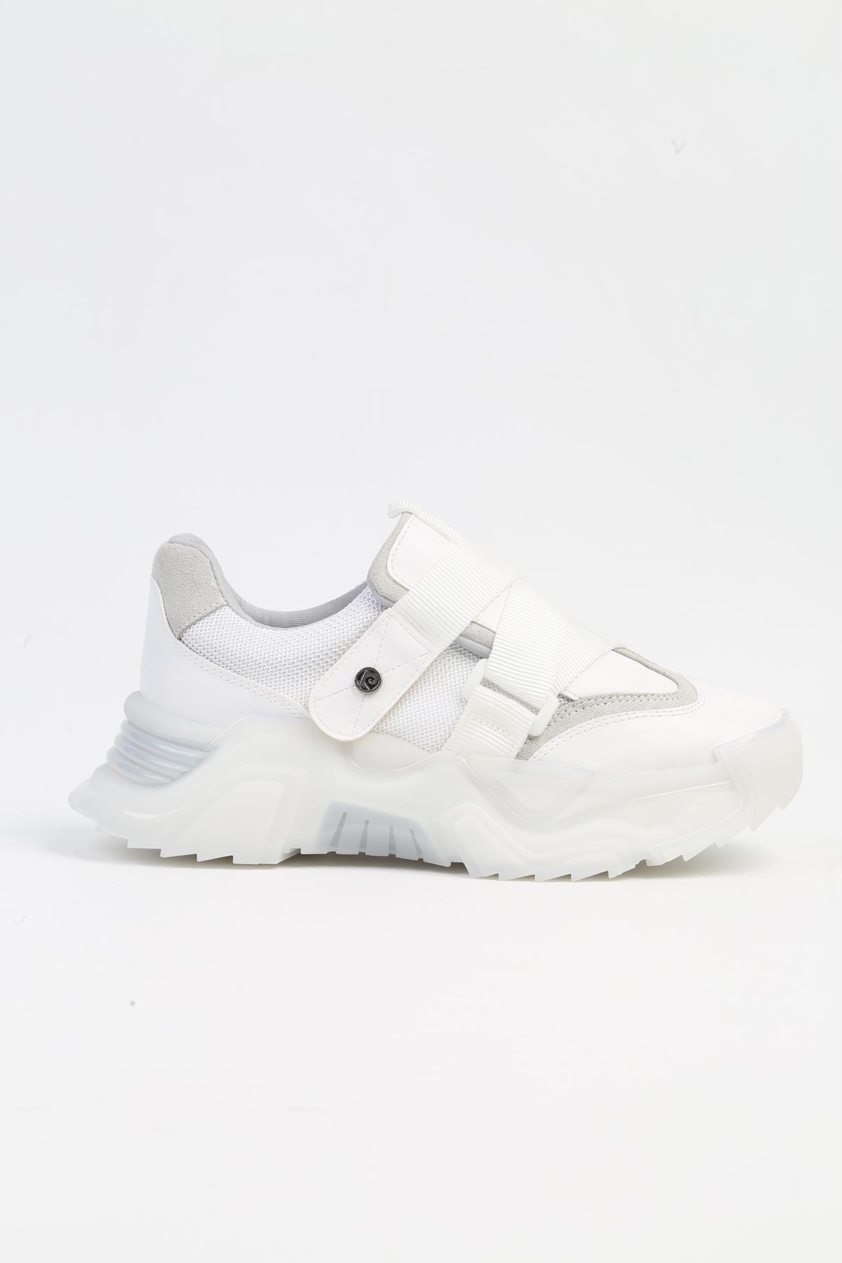 ® | PC-52556 - 3959 Beyaz - Kadın Spor Ayakkabı - Görsel 2