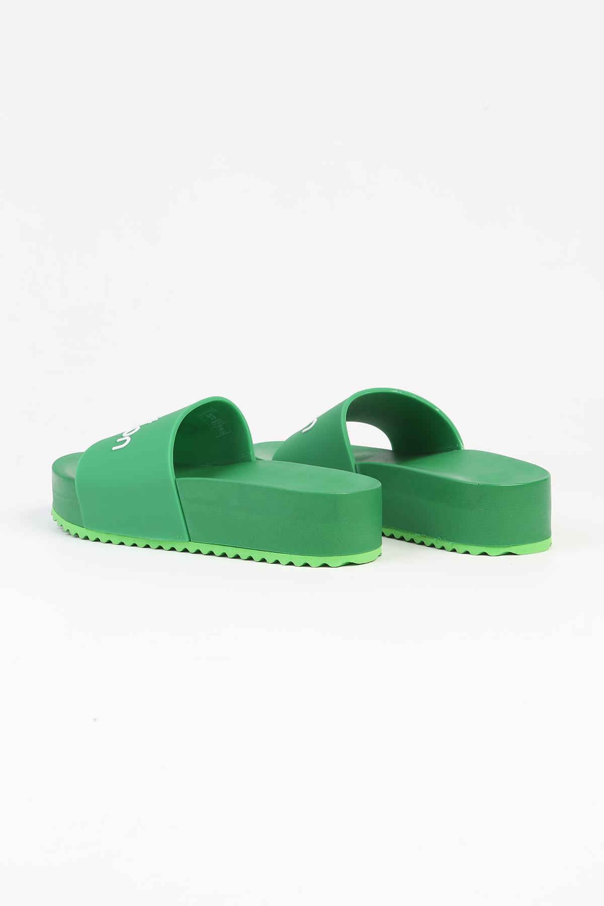 ® | BN-1212- 3489 Yesil - Kadın Terlik - Görsel 4