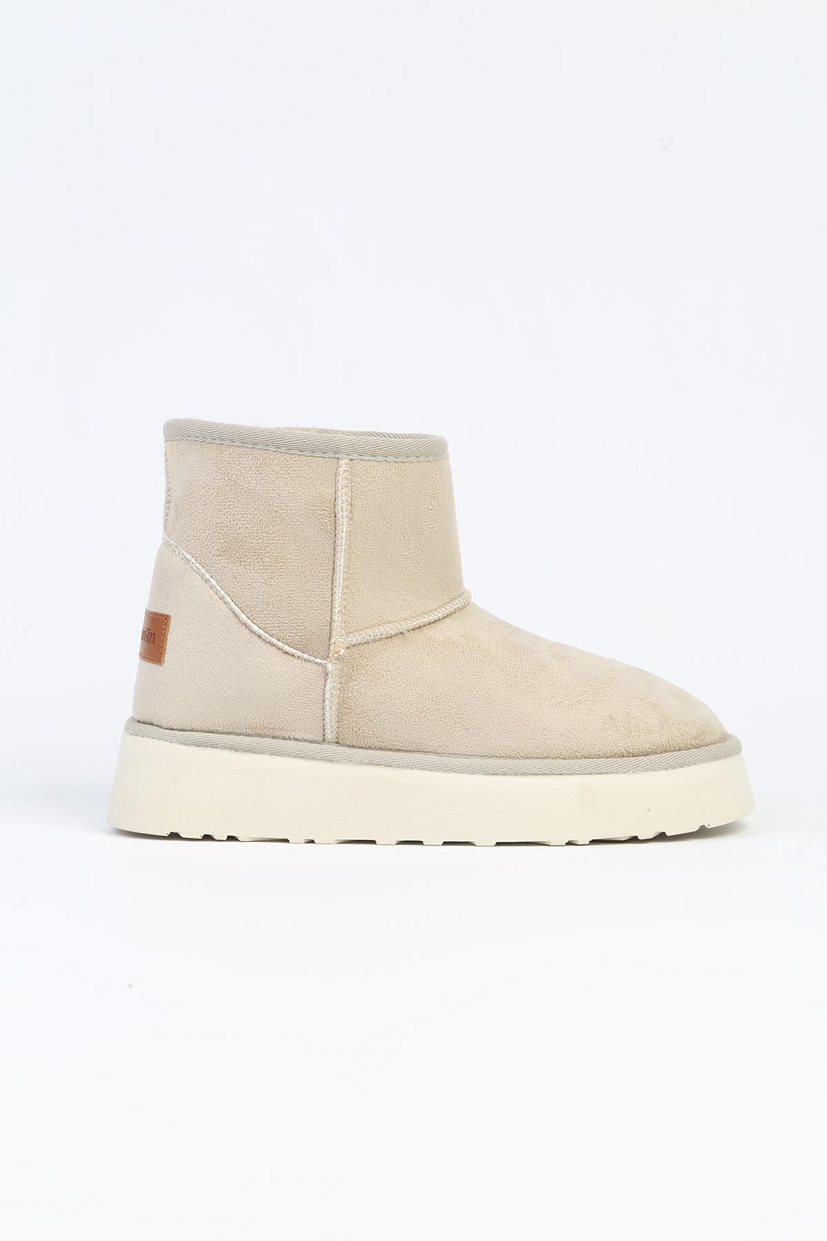 ® | PC-52710 - 3861 Bej - Kadın Bot - Görsel 2