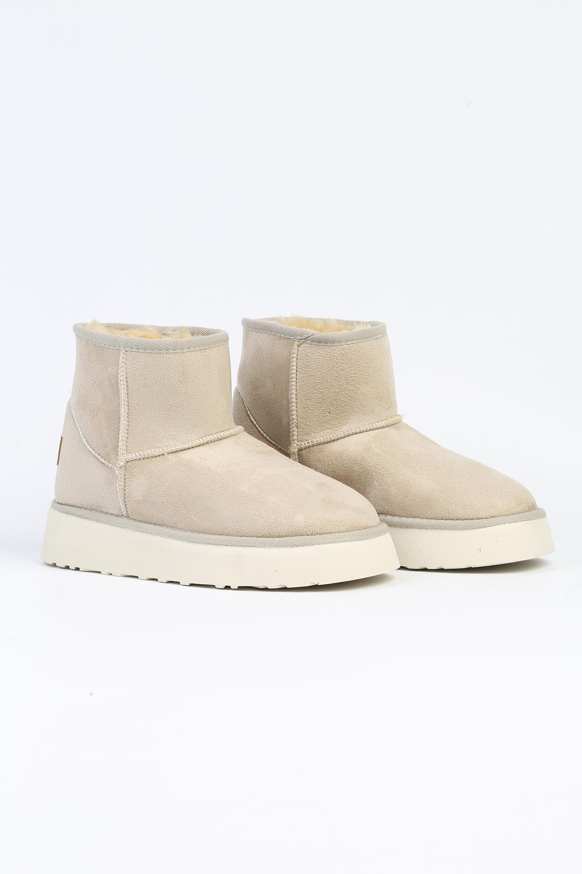 ® | PC-52710 - 3861 Bej - Kadın Bot - Görsel 3