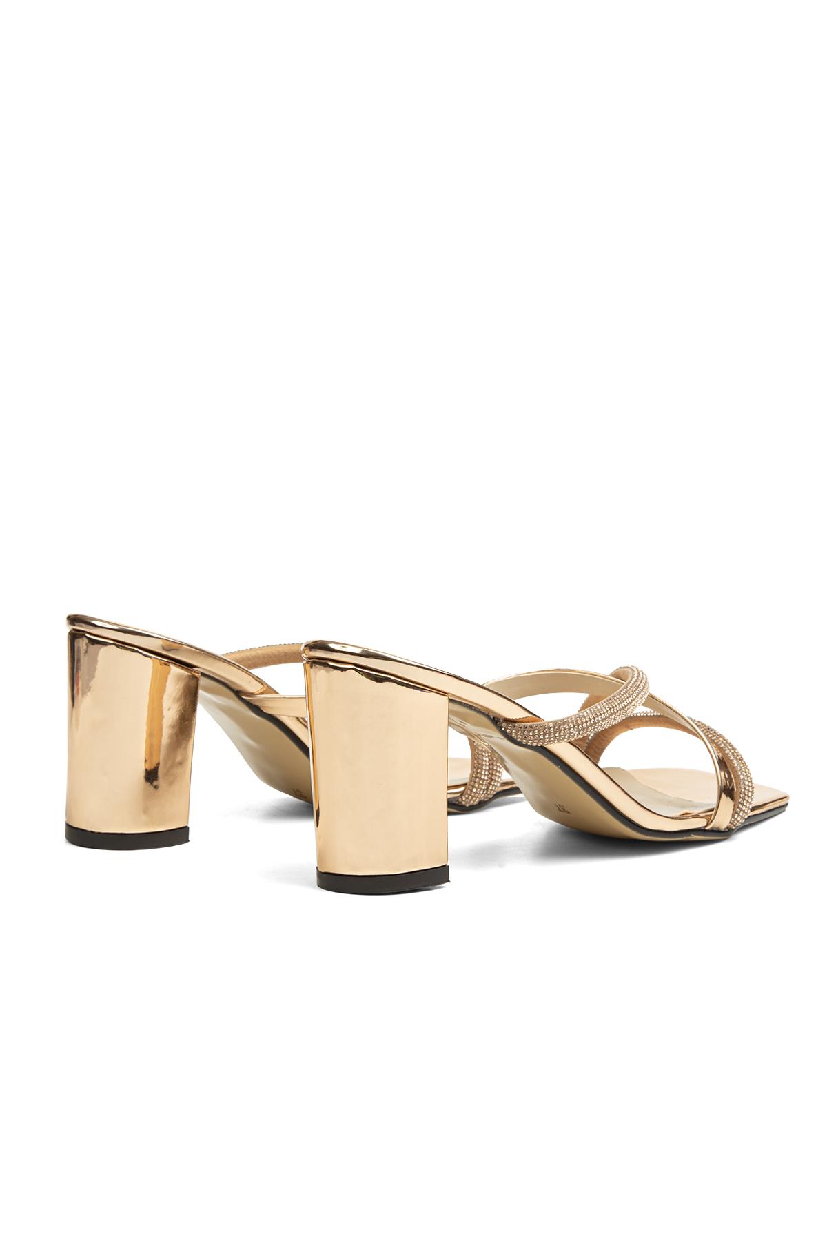 Pierre Cardin Altın Pierre Cardin Pc 3478 PC-52217-3478 Kadın Topuklu Ayakkabı