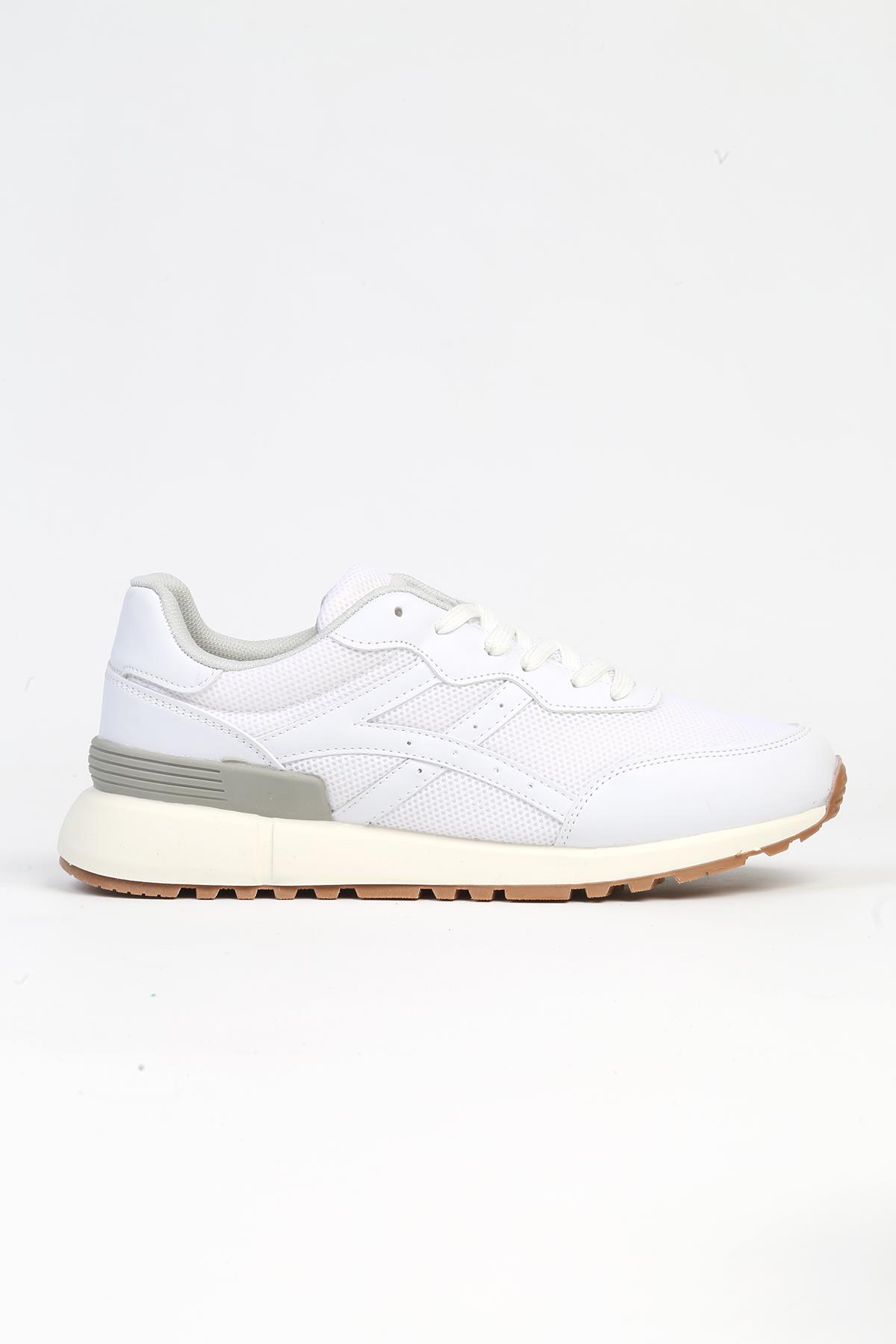 ® | BN-30988-3319 Beyaz - Erkek Spor Ayakkabı - Görsel 2
