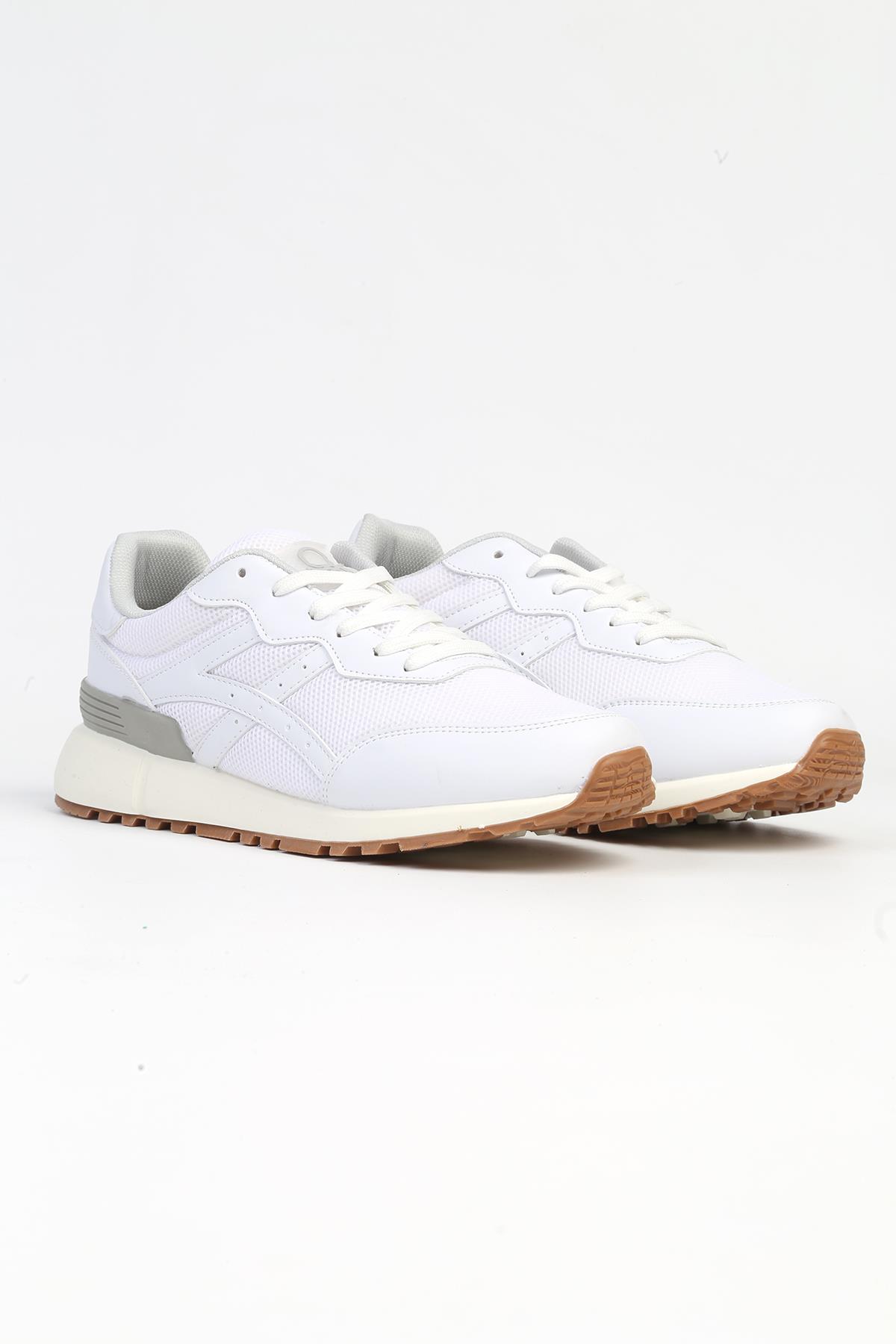 ® | BN-30988-3319 Beyaz - Erkek Spor Ayakkabı - Görsel 3