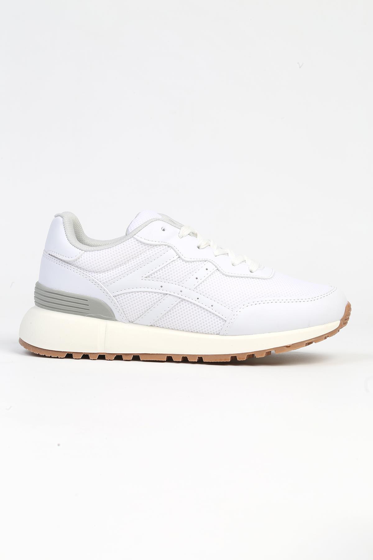 ® | BN-30984- 3319 Beyaz - Kadın Spor Ayakkabı - Görsel 2