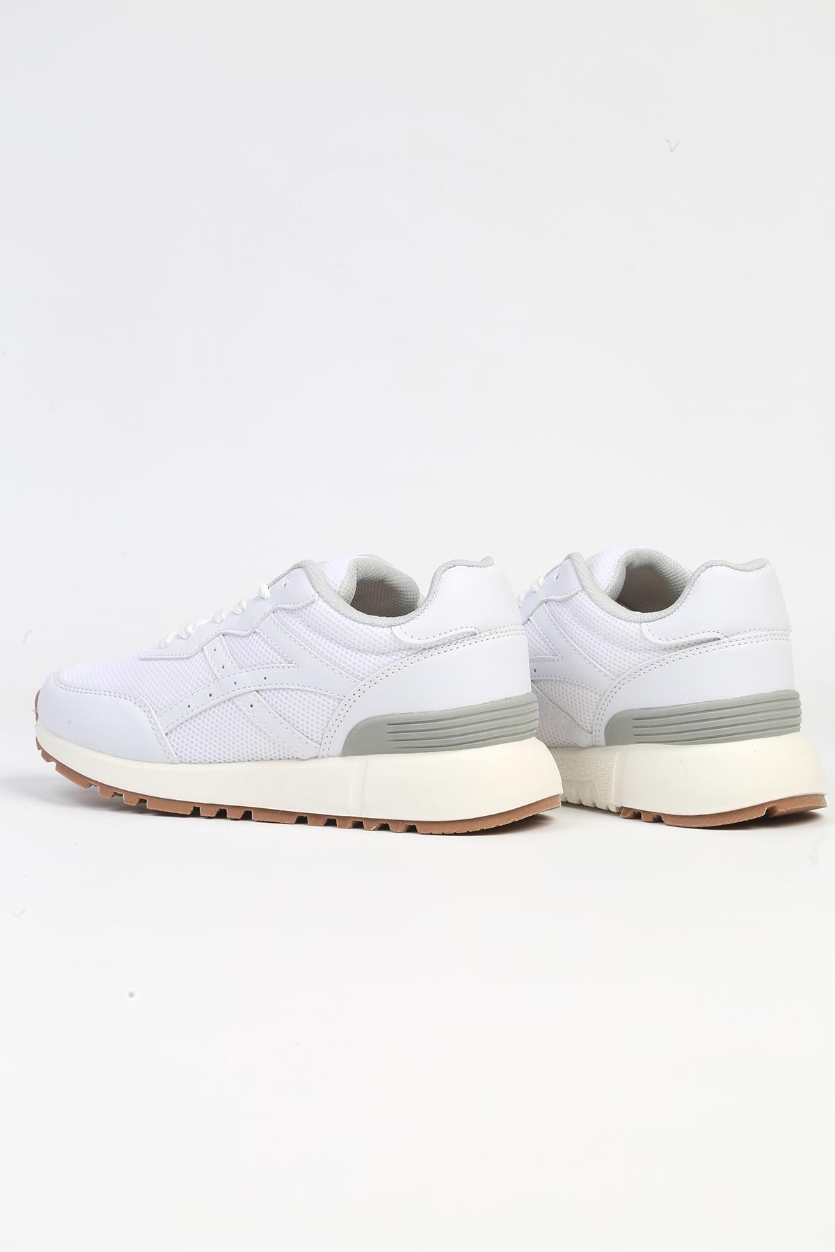 ® | BN-30984- 3319 Beyaz - Kadın Spor Ayakkabı - Görsel 4
