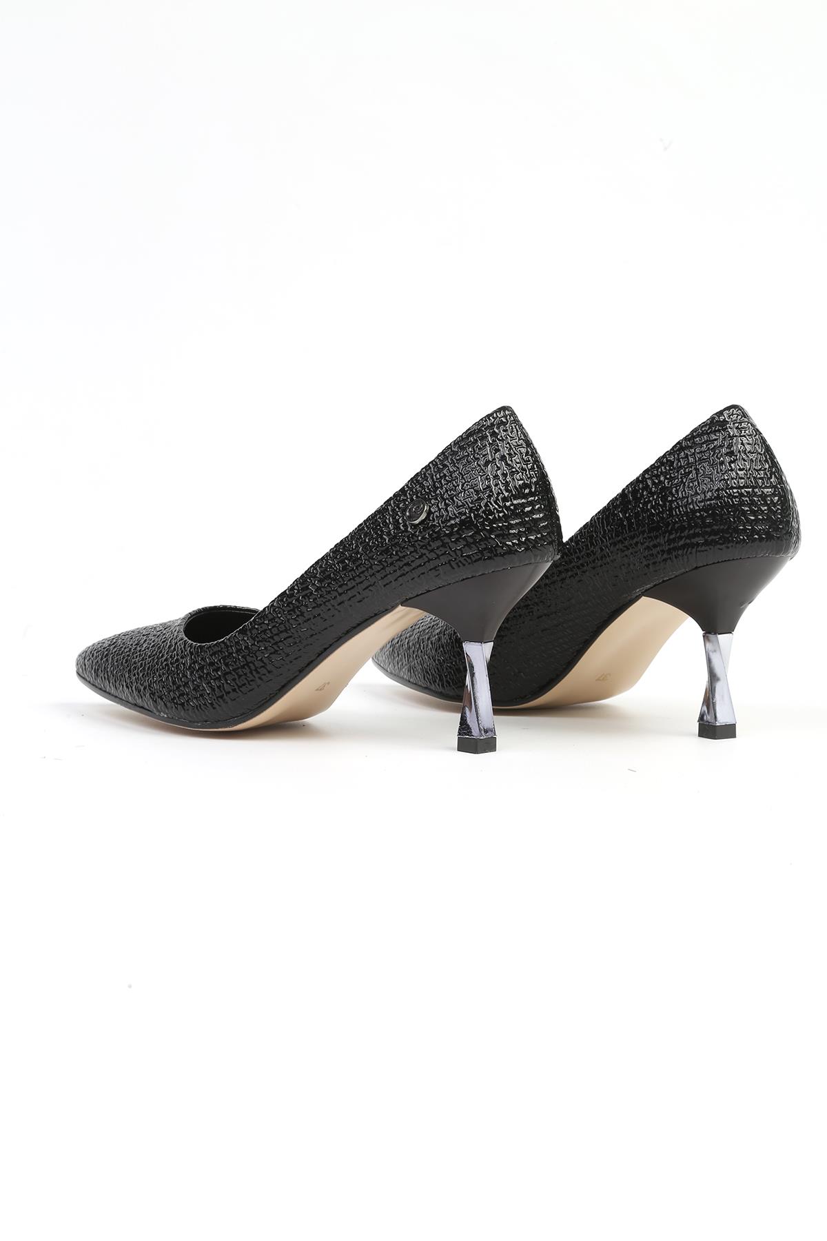 Pierre Cardin Siyah Pierre Cardin Pc 3478 PC-52571 Kadın Topuklu Ayakkabı