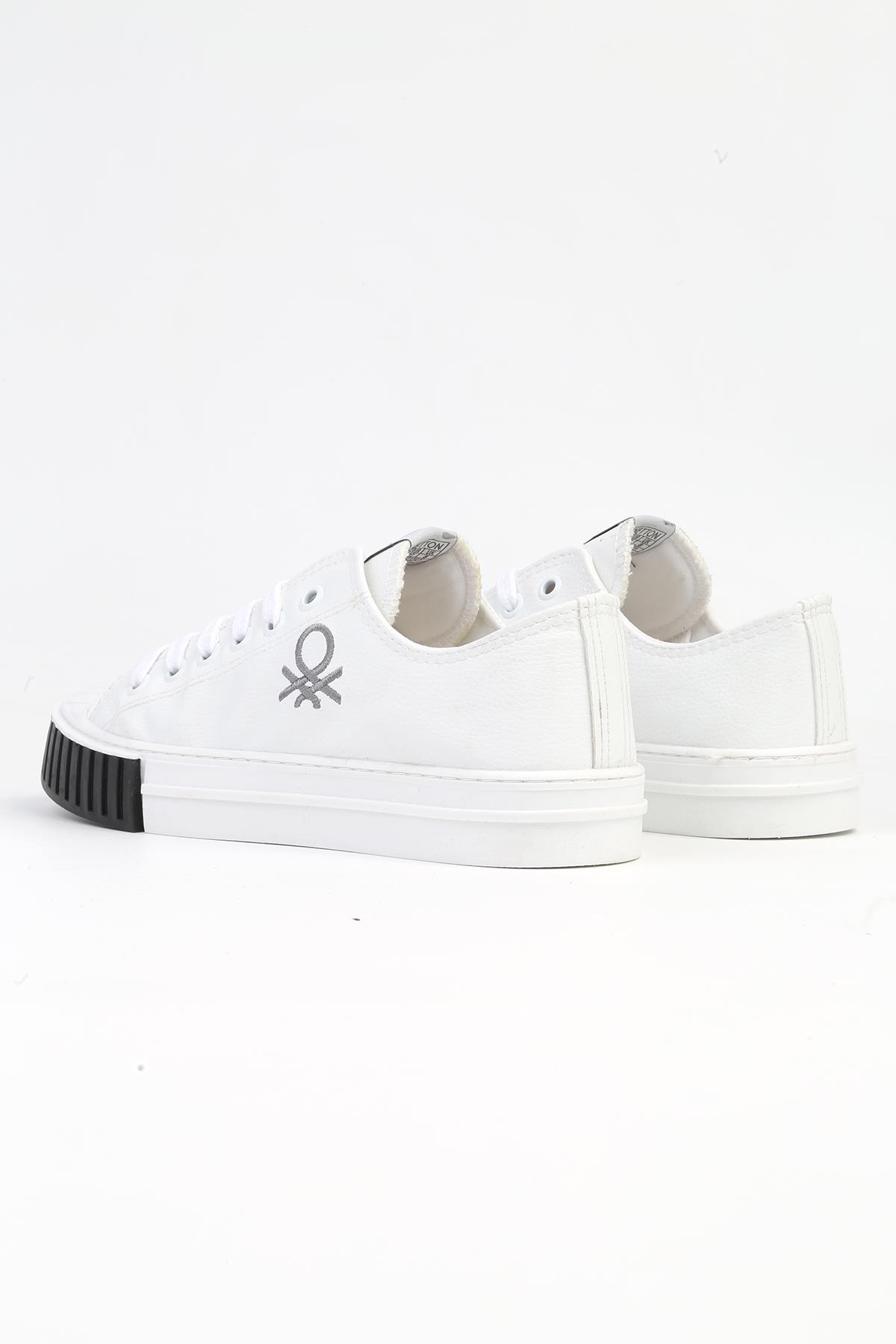 ® | BN-30551 -Beyaz Siyah - Erkek Spor Ayakkabı - Görsel 4